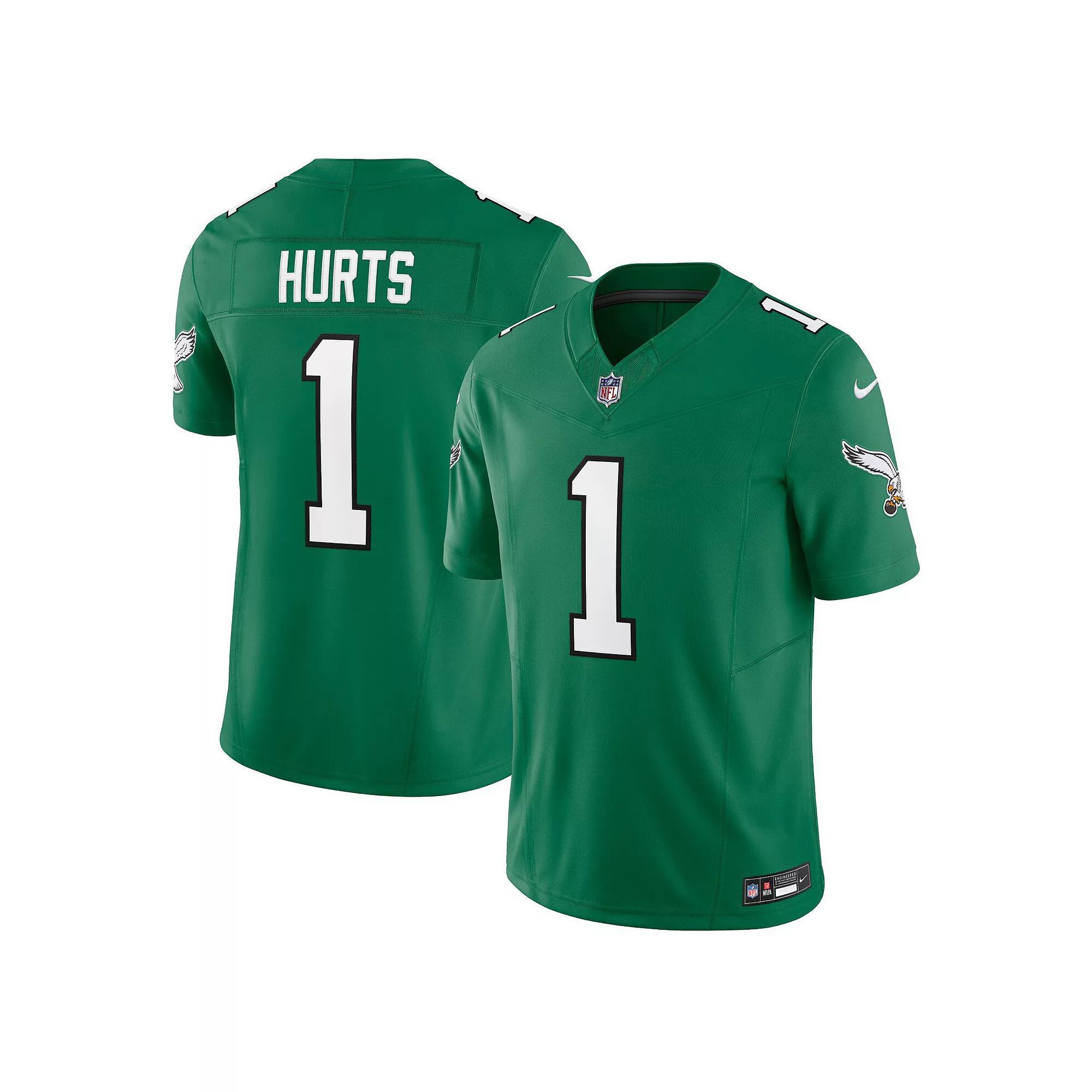 Jalen Hurts Philadelphia Eagles Nike Mens Dri-FIT NFL Limited Football Jersey | 31NM03T786F-5Y0 Product Image