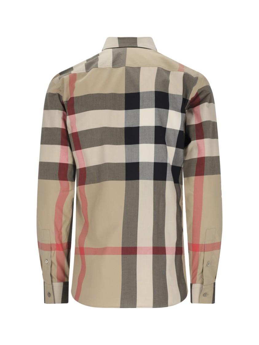 checkered cotton shirt Product Image