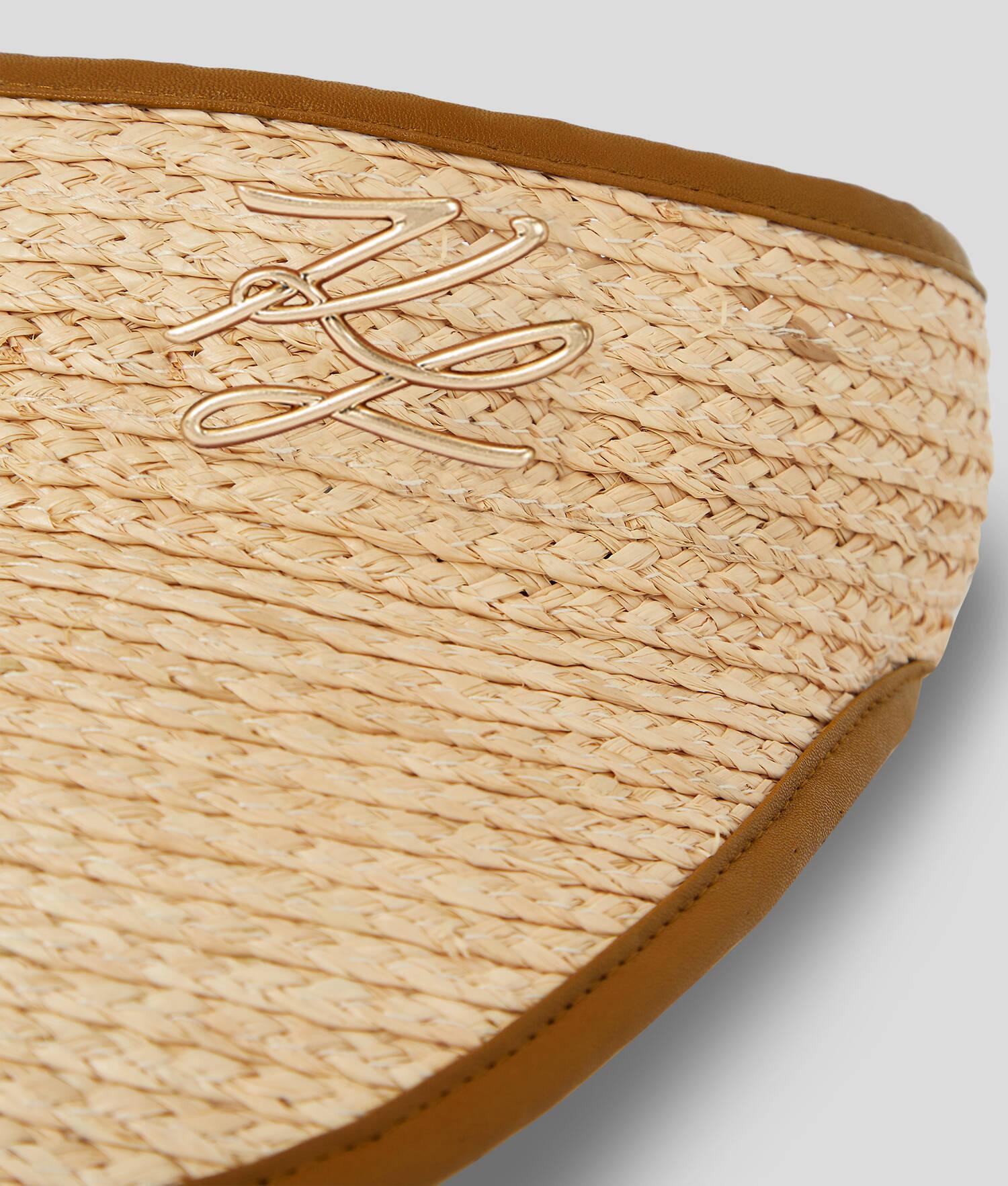 K/AUTOGRAPH RAFFIA VISOR Product Image