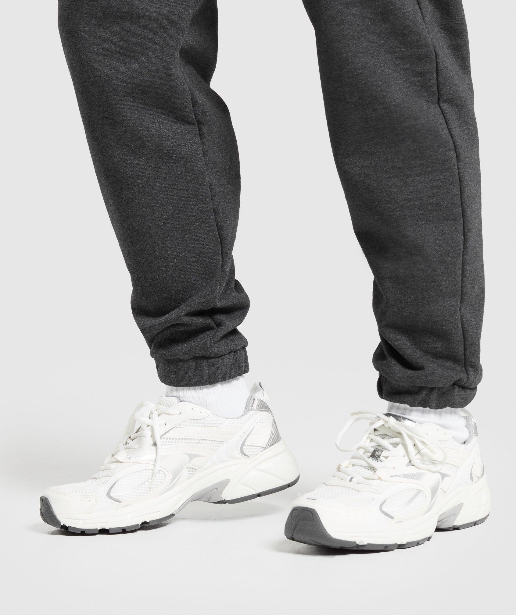 Gymshark Rest Day Sweats Joggers - Black Marl Female Product Image