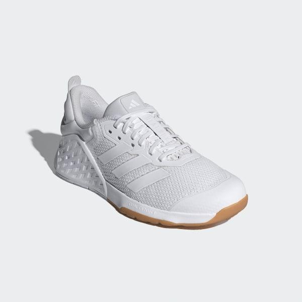 adidas Dropset 3 strength training shoes Cloud White 6 Womens Product Image