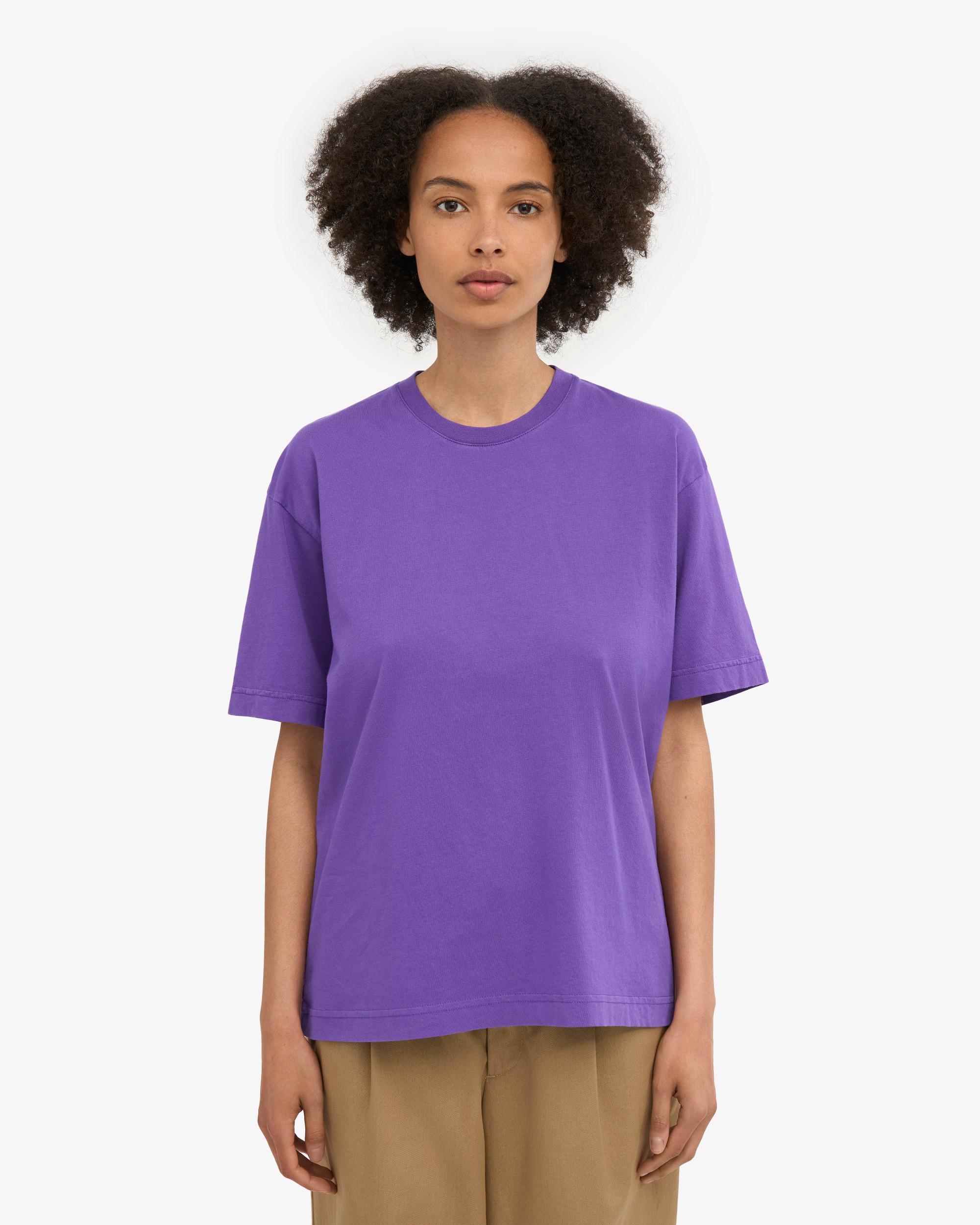 Oversized Organic T-Shirt - Cedar Brown Product Image
