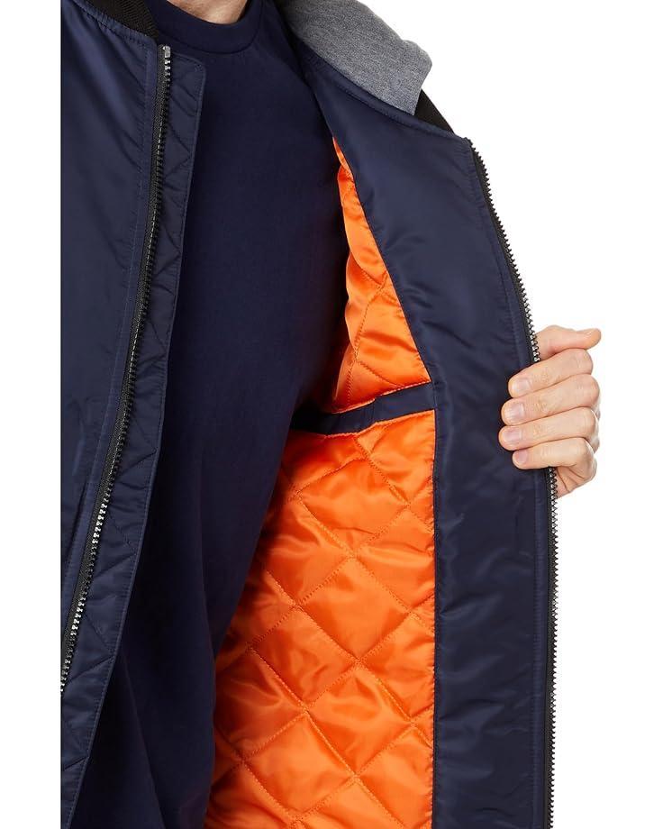 Two-Pocket Military Bomber with Sherpa Lining Product Image