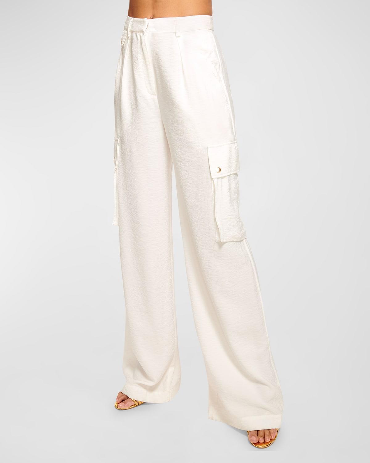 Emil Wide-Leg Relaxed Cargo Pants Product Image