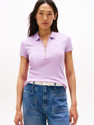 Slim Fit Zip Polo Product Image