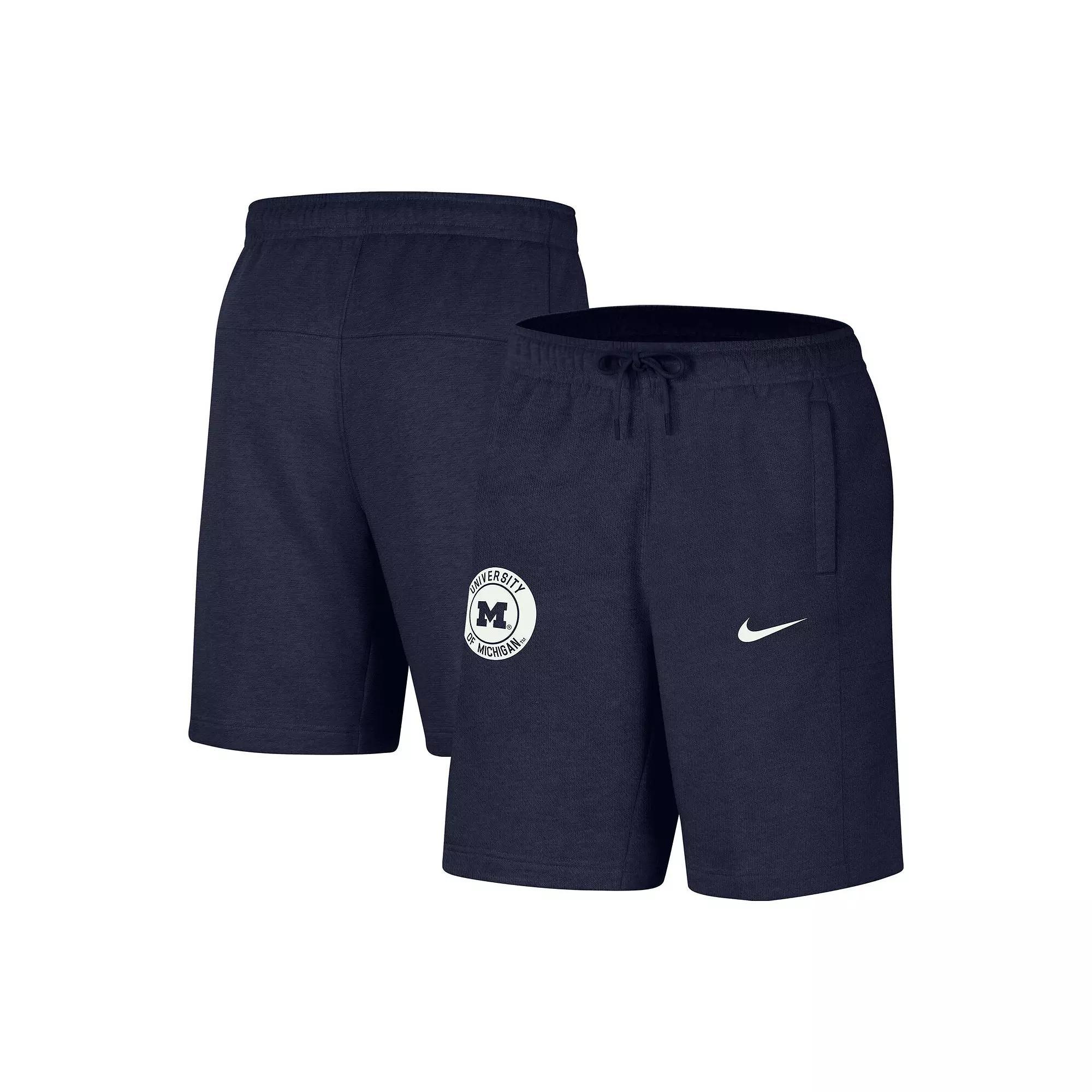 Men's Nike Navy Michigan Wolverines Logo Shorts,  Product Image
