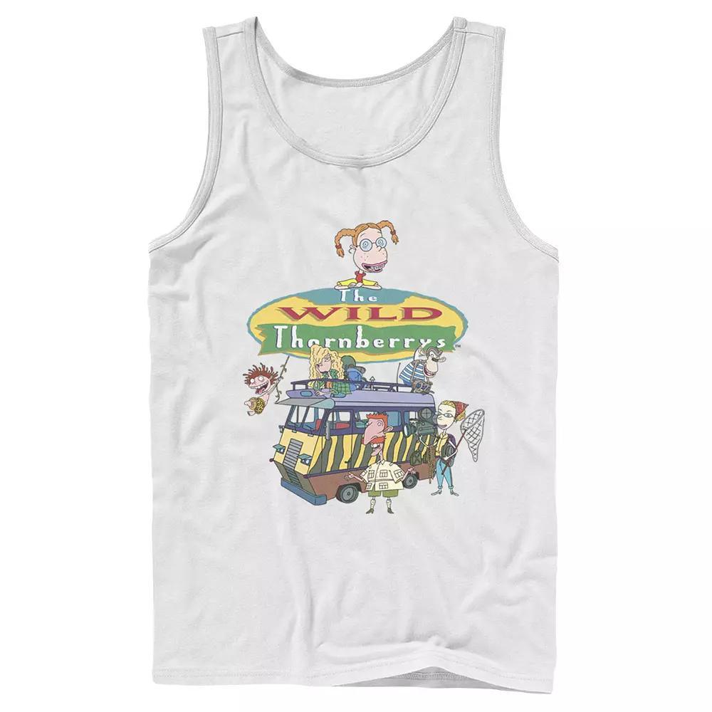 Mens Nickelodeon The Wild Thornberrys Family RV Logo Tank Top Product Image