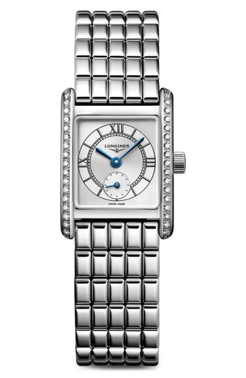 Longines Mini DolceVita Diamond Watch, 21.5mm x 29mm Product Image