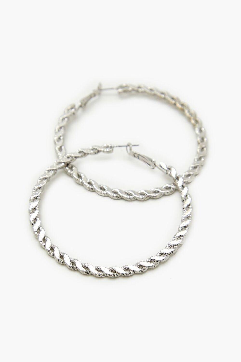 Twisted Hoop Earrings | Forever 21 Product Image