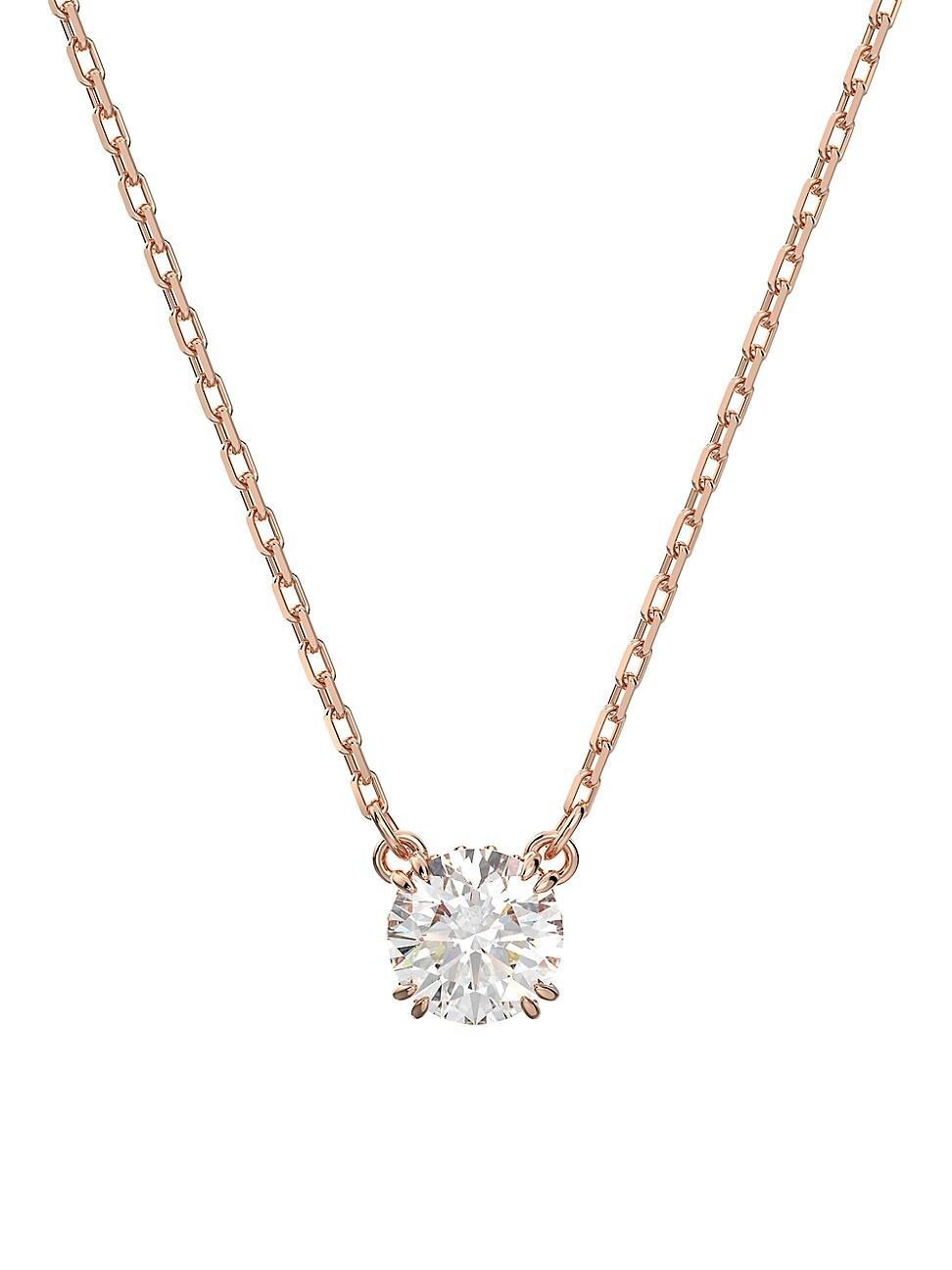 Swarovski Constella Round Cut Short Pendant Necklace Product Image