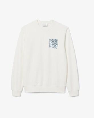 Men's Graphic Print Fleece Sweatshirt Product Image