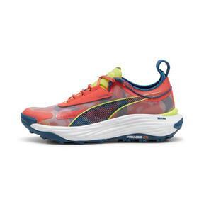 PUMA SEASONS Voyage NITROâ¢ 3 Women's Running Shoes in Active Red/Ocean Tropic/Lime Pow Product Image