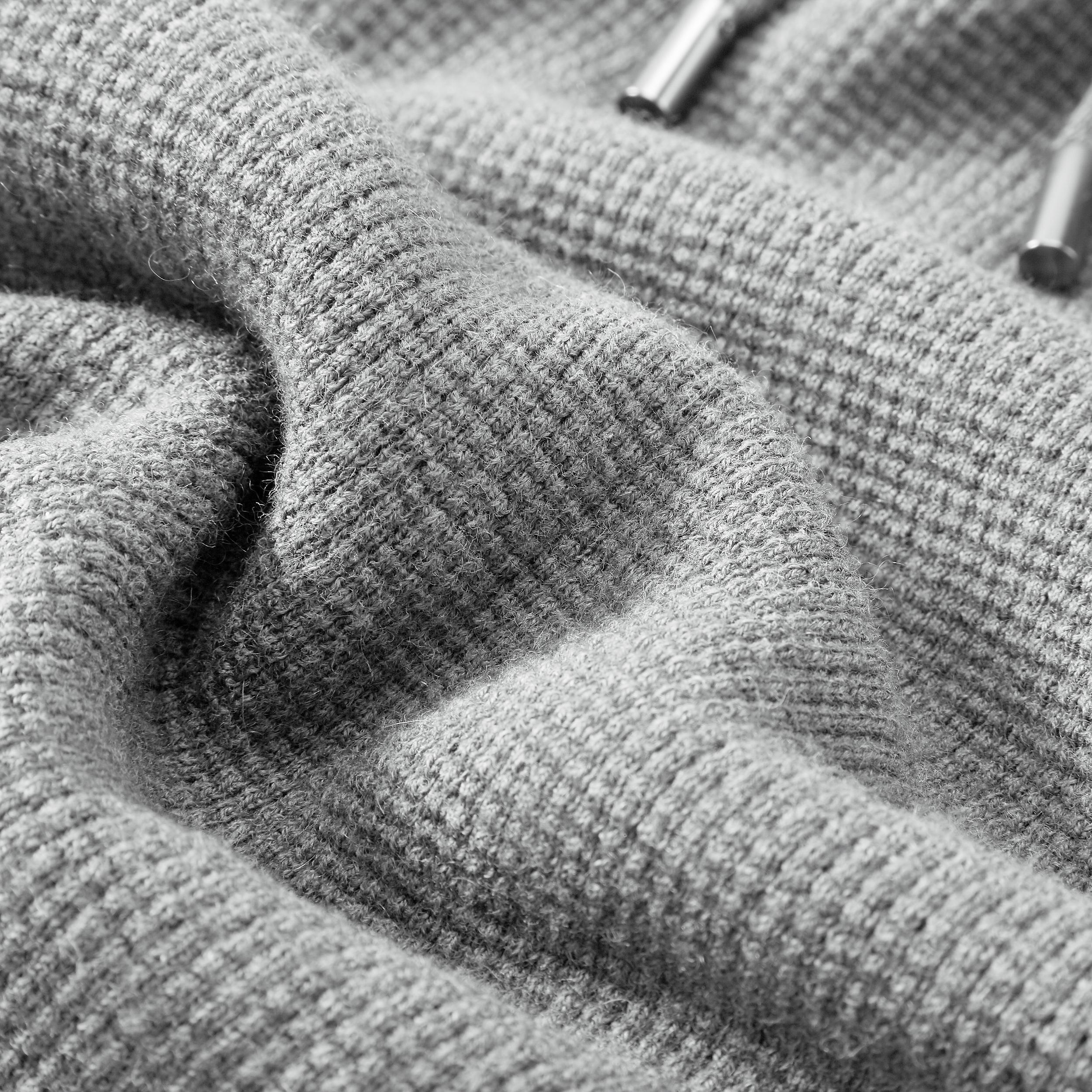 Cashmere Waffle Stitch Pullover Sweater Product Image