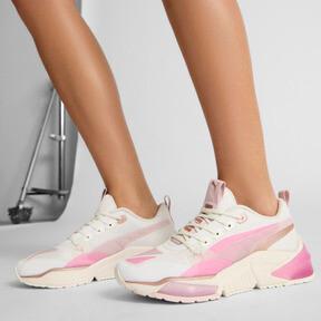 PUMA LQDCELL Optic Evo Womens Sneakers in Vapor Grey/Mauved Out/Rose Gold Product Image