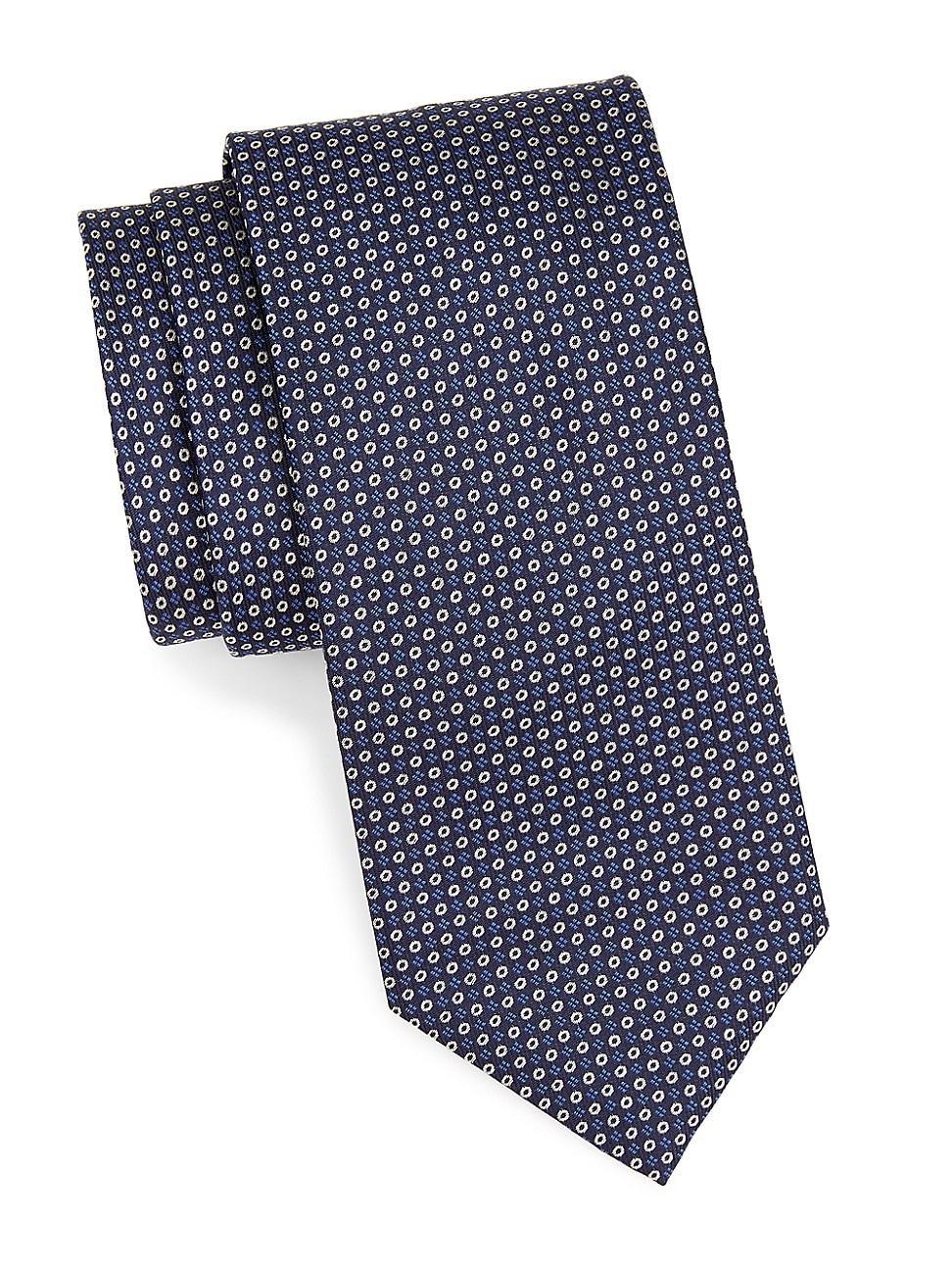 Mens Dot Silk Tie Product Image