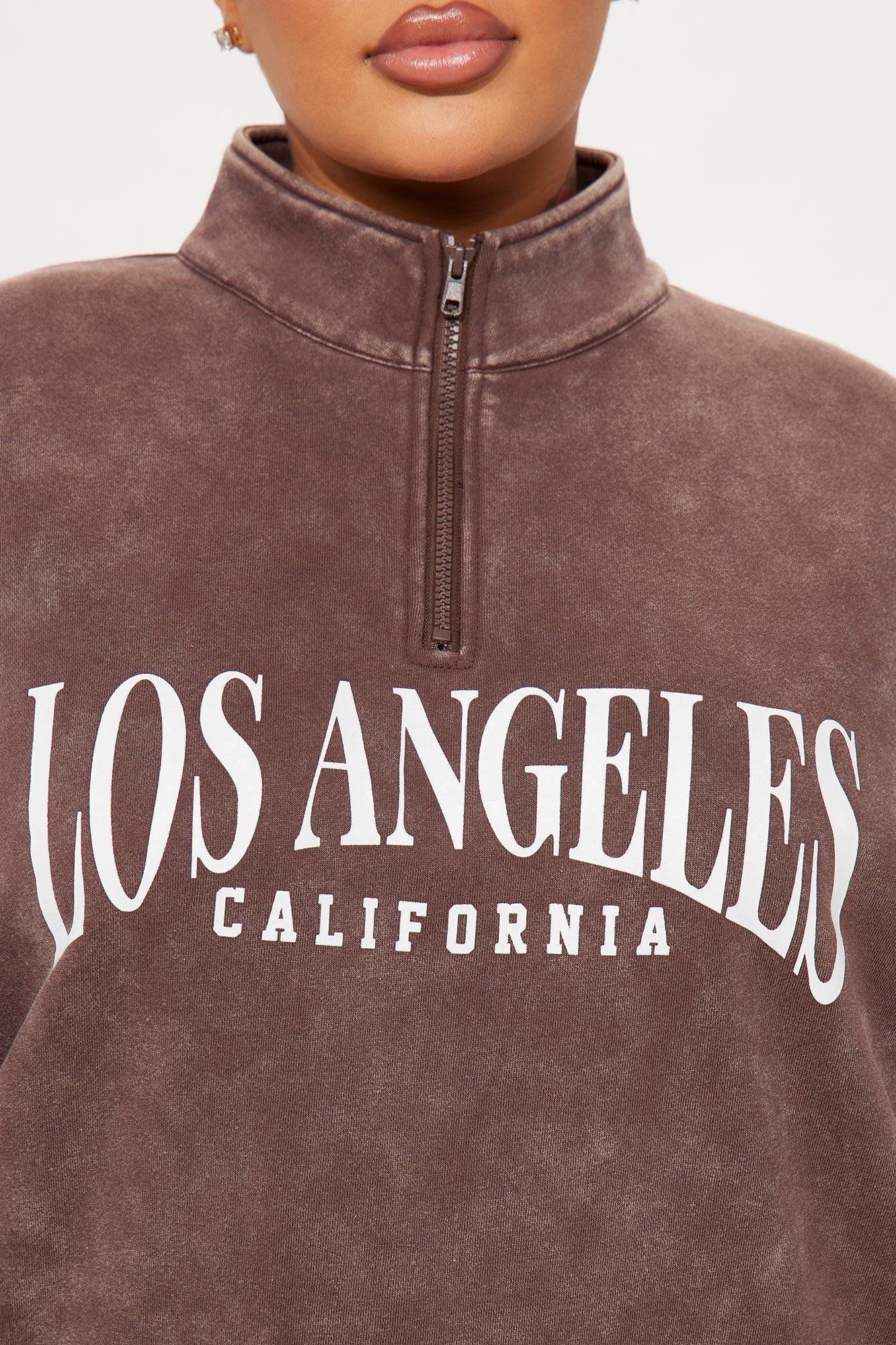 LA Vibes Short Set - Brown Product Image
