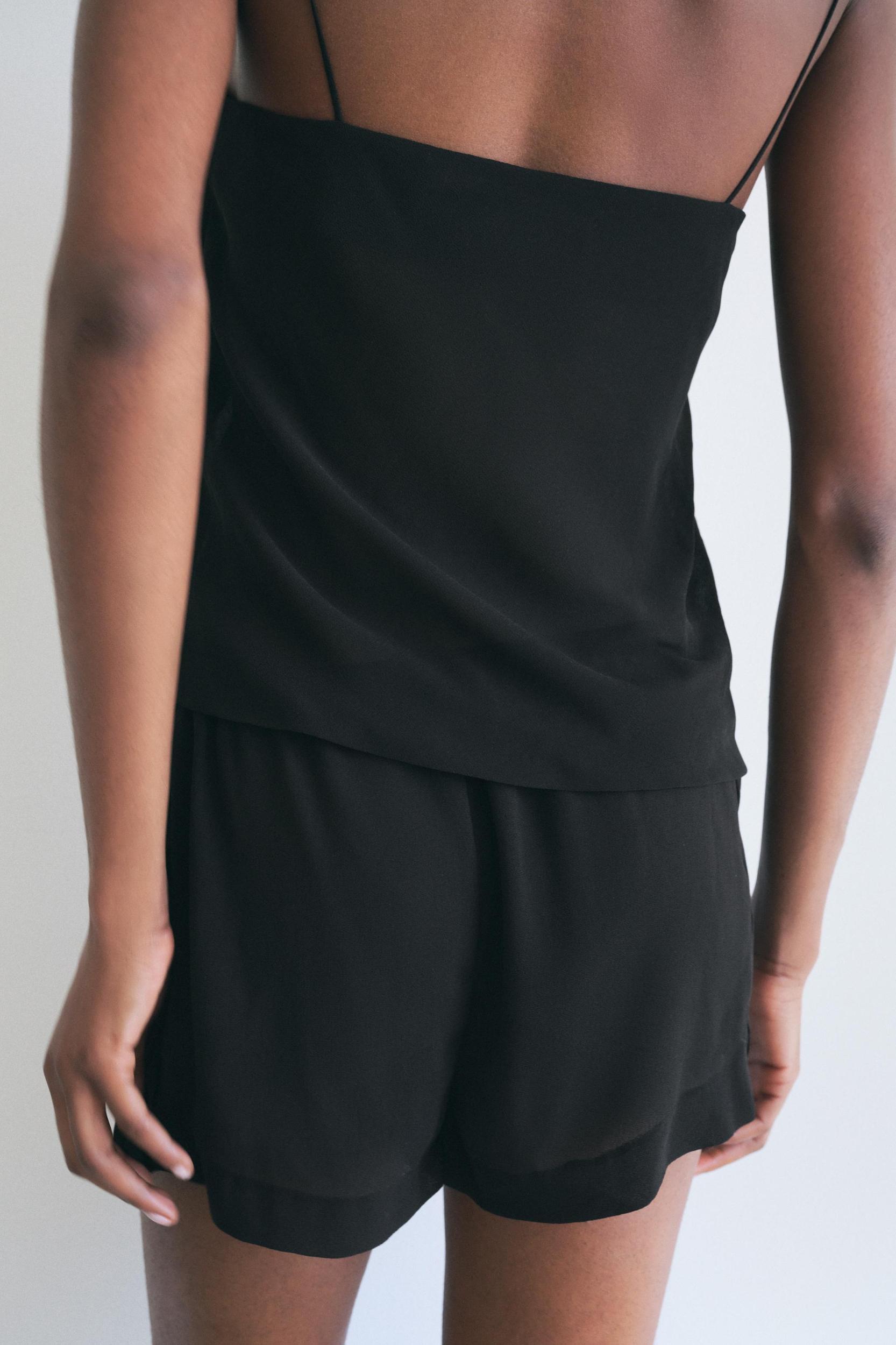 PLEATED STRAPPY TOP Product Image