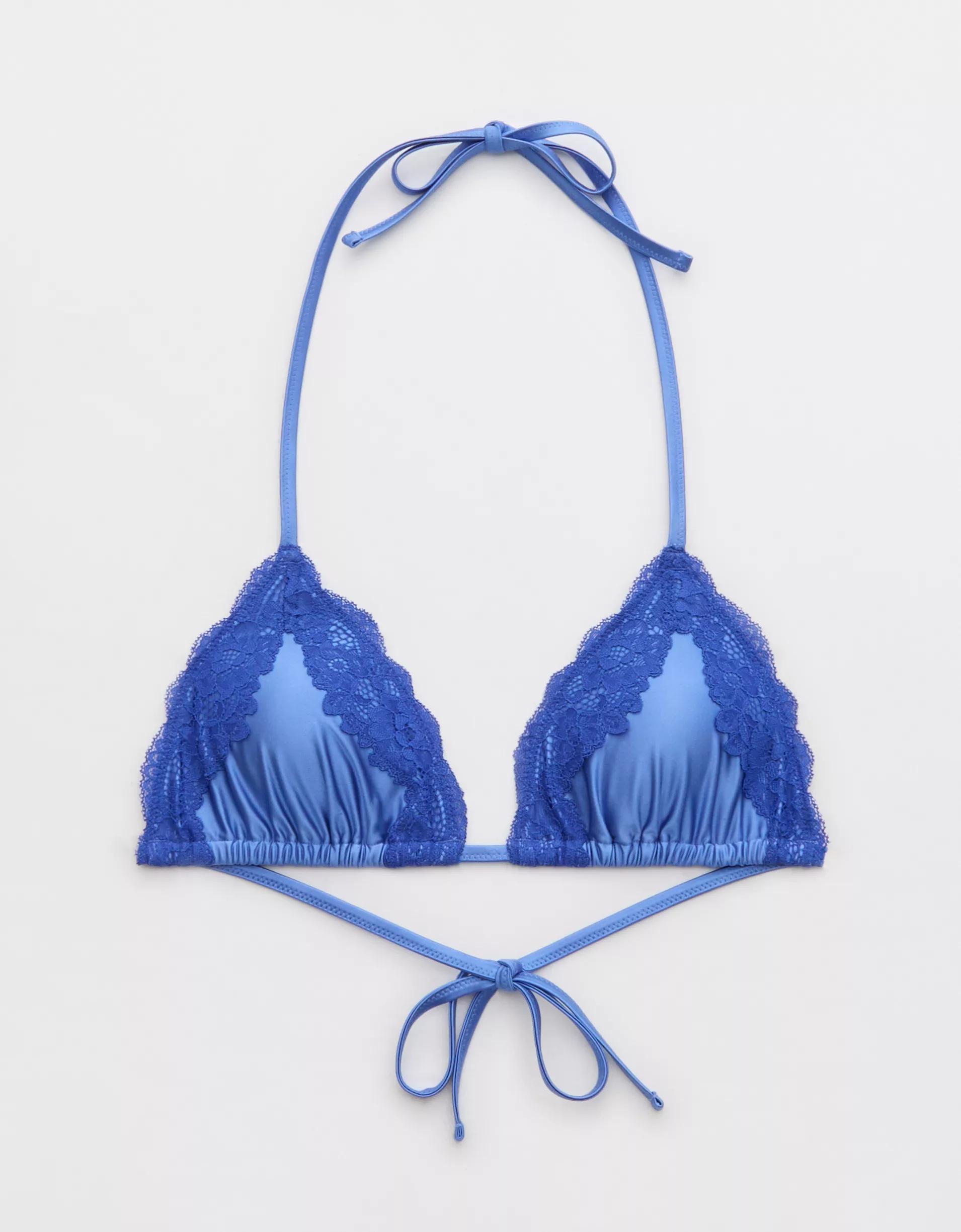 Aerie The Sun-Lover Shine Lace Bikini Top Product Image