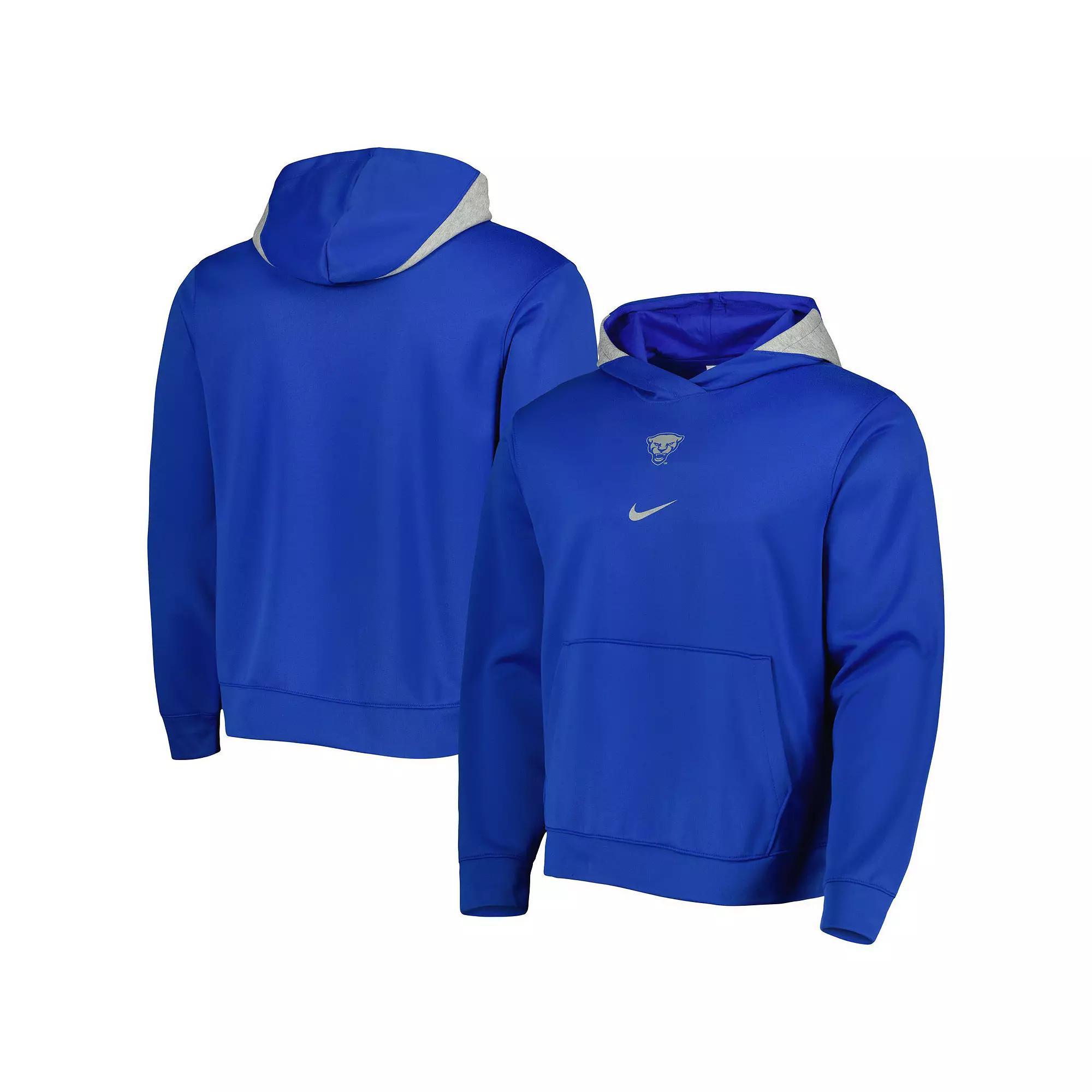 Men's Nike Royal Pitt Panthers Spotlight Performance Pullover Hoodie, Size: Large, Blue Product Image