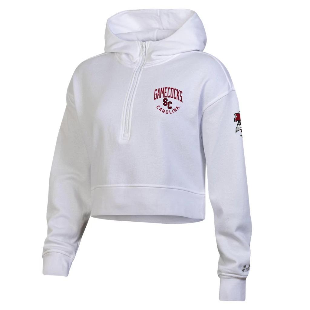 Women's UA Rival Fleece Collegiate ½ Zip Hoodie Product Image