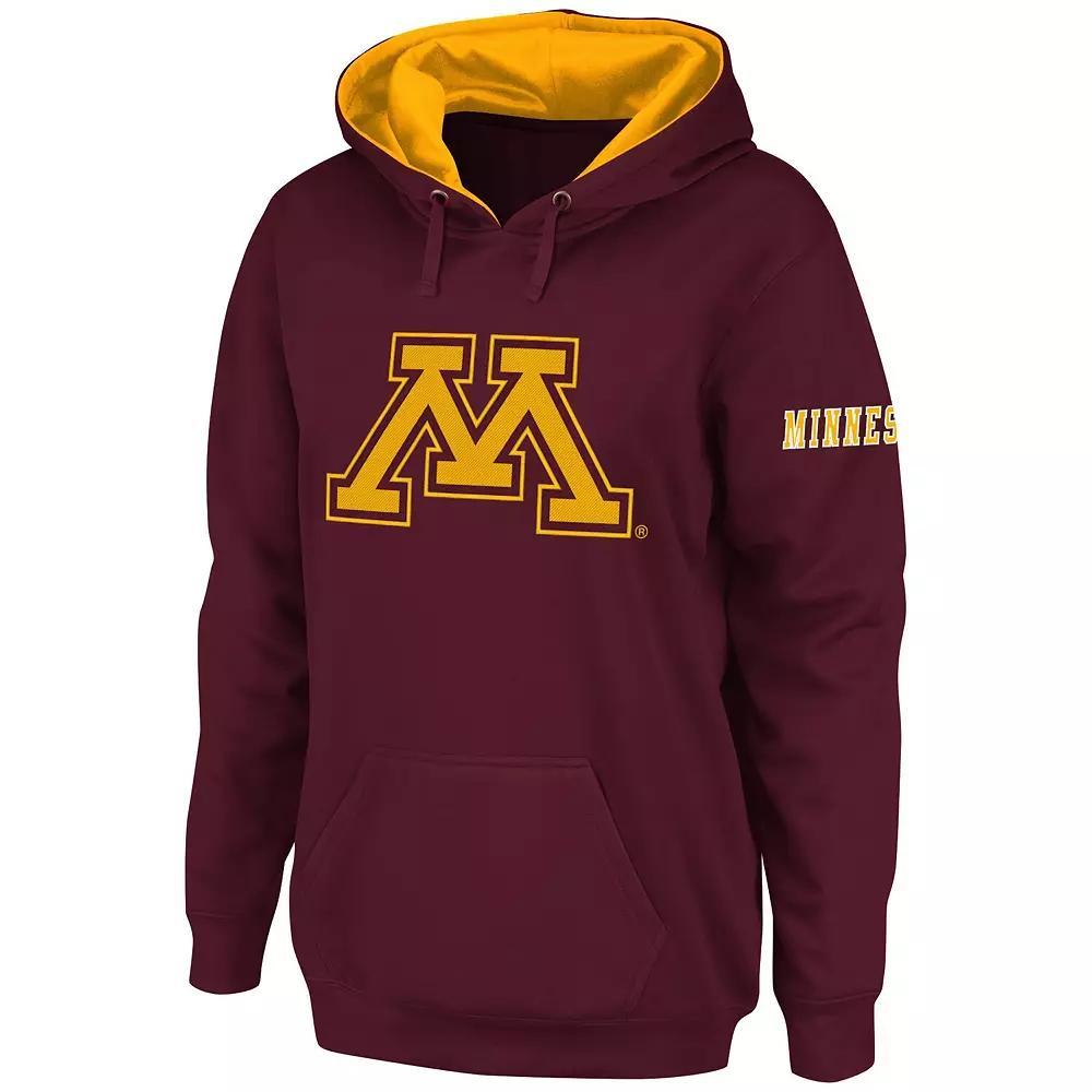 Women's Stadium Athletic Maroon Minnesota Golden Gophers Big Logo Pullover Hoodie, Size: Large, Red Product Image