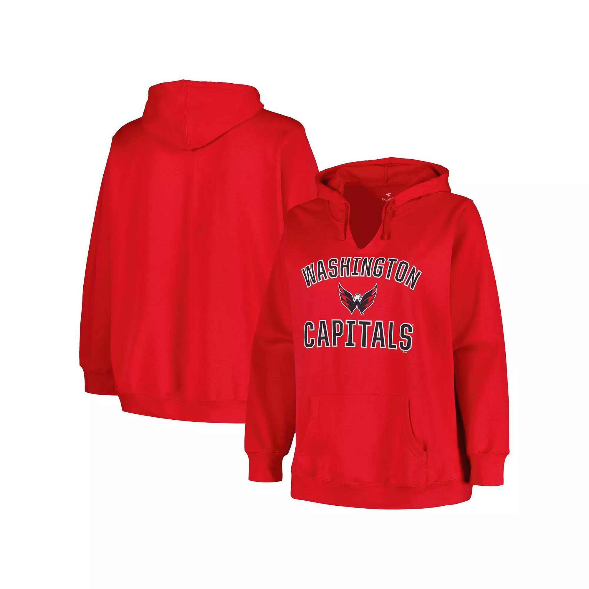 Women's Profile Red Washington Capitals Plus  Product Image