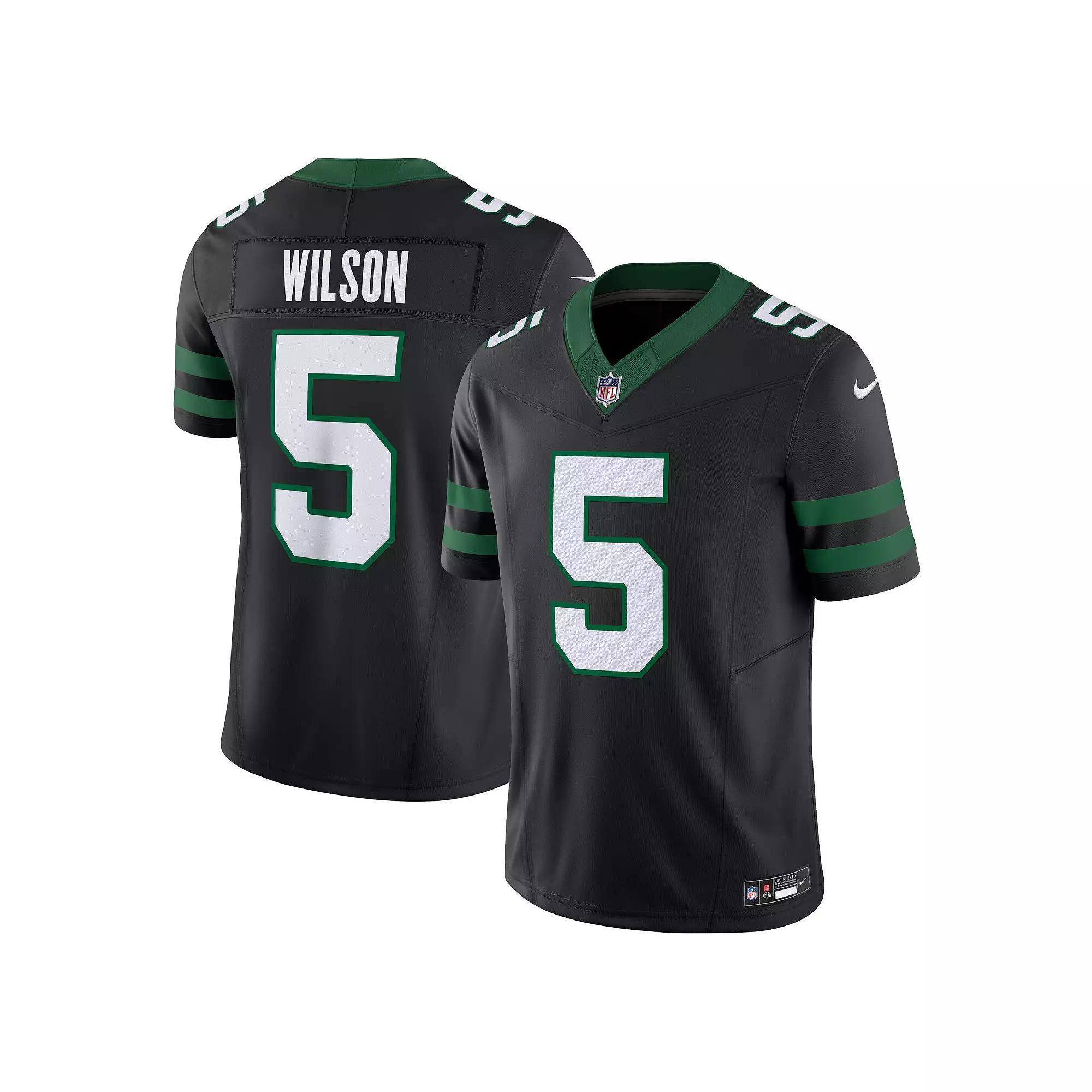 Garrett Wilson New York Jets Nike Mens Dri-FIT NFL Limited Football Jersey | 31NM09WK72F-E87 Product Image