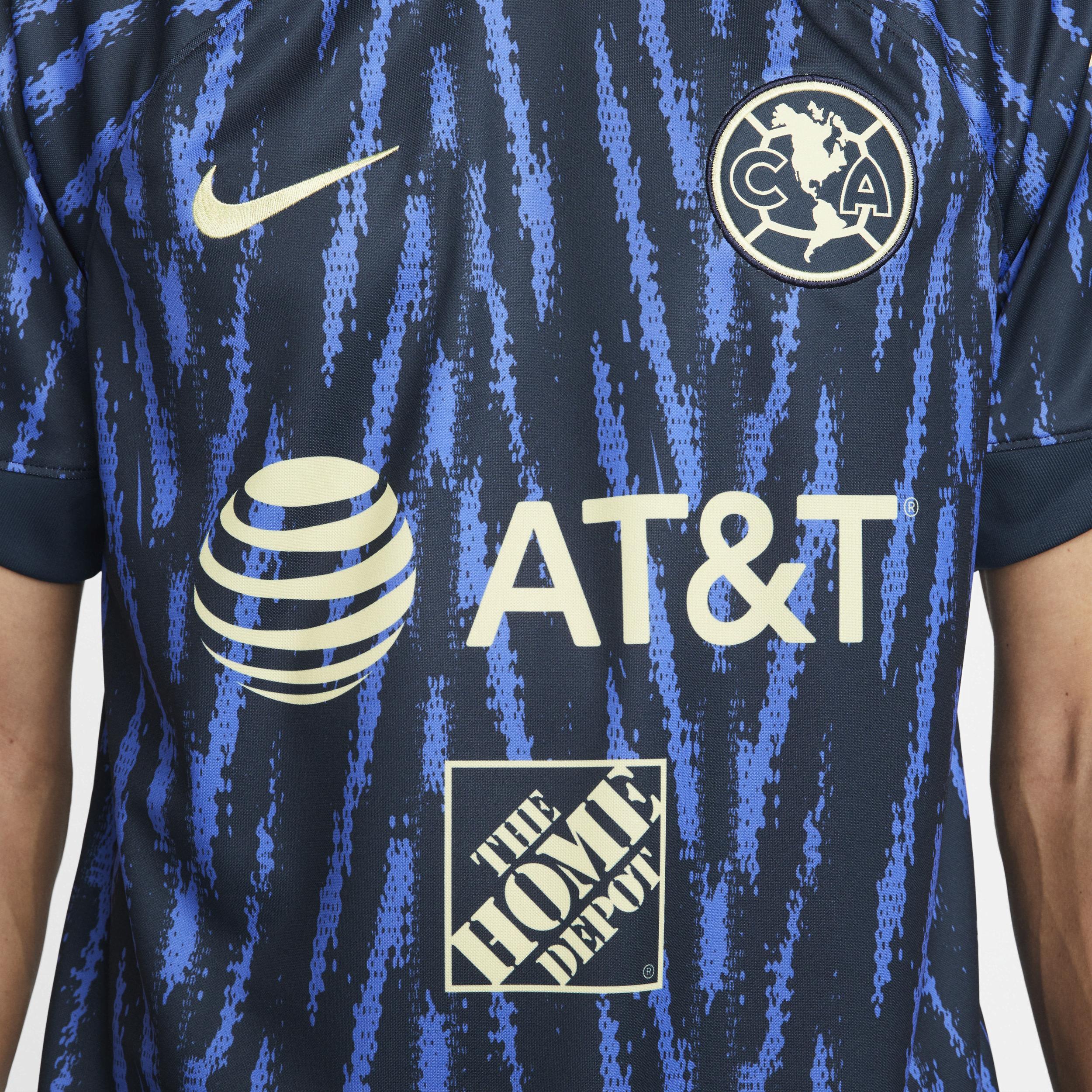 Mens Nike Blue Club America 2022/23 Away Replica Jersey - Blue Product Image