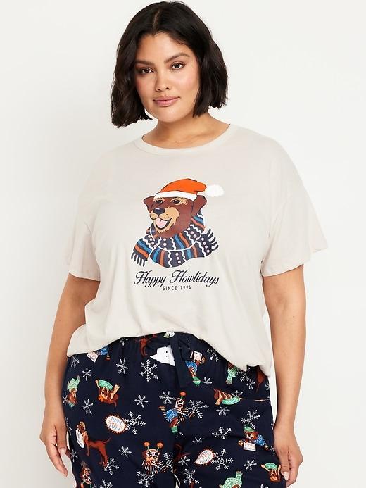 Matching Holiday-Graphic T-Shirt for Women Product Image