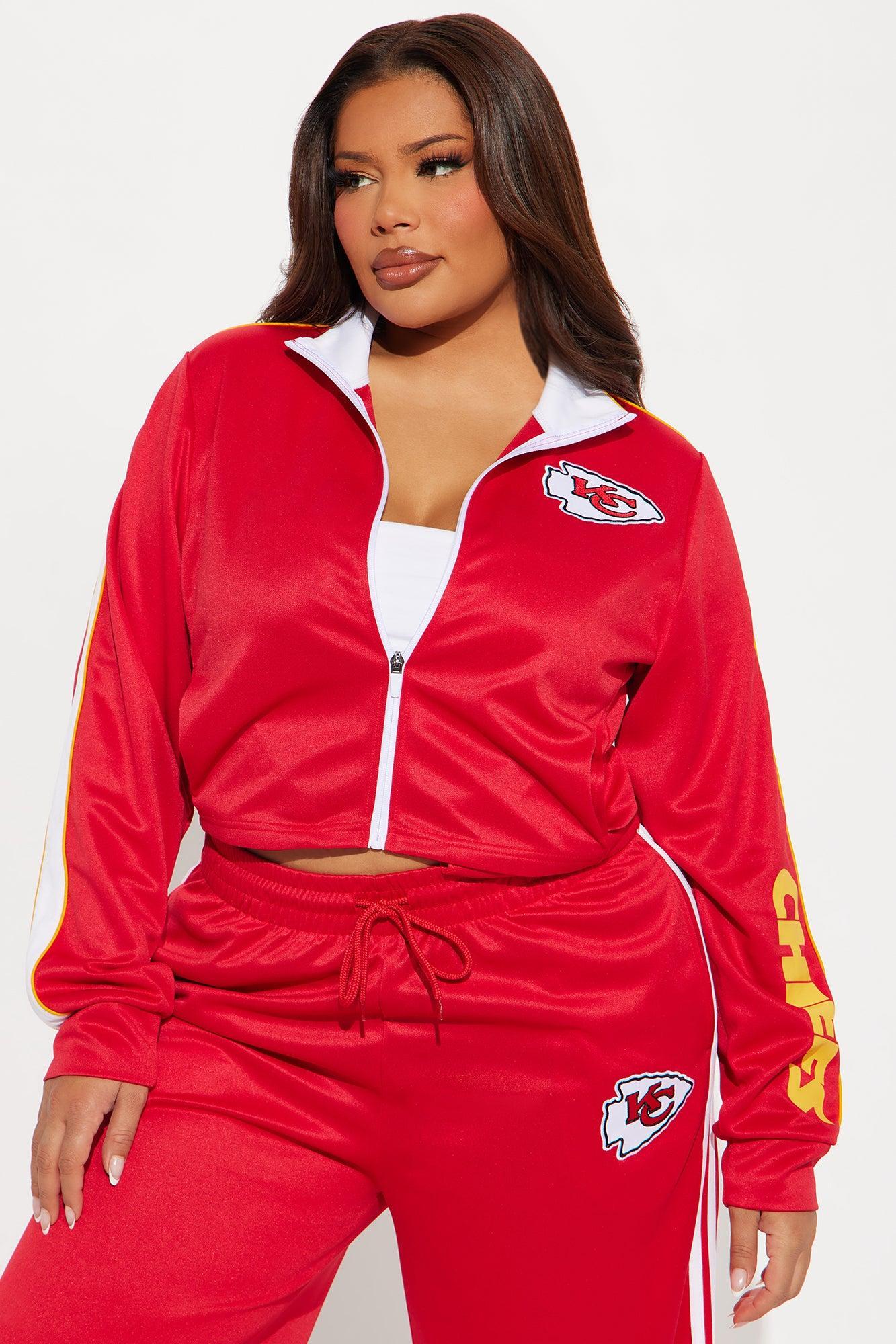 Chiefs Kingdom Zip Up Jacket - Red Female Product Image
