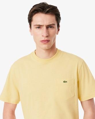 Cotton T-shirt with Breast Pocket Product Image
