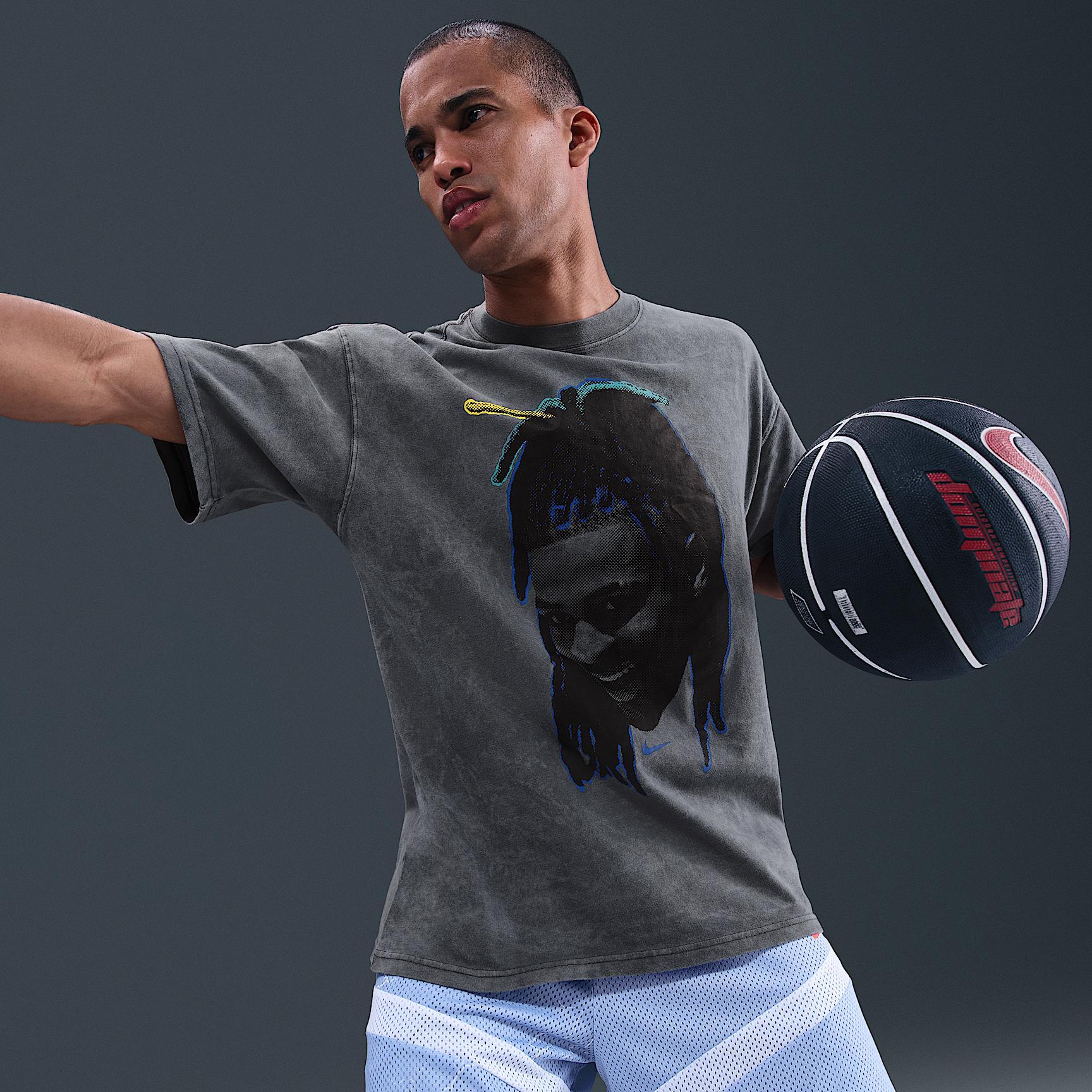 Nike Mens Ja Max90 Basketball T-Shirt | HJ3428-010 Product Image