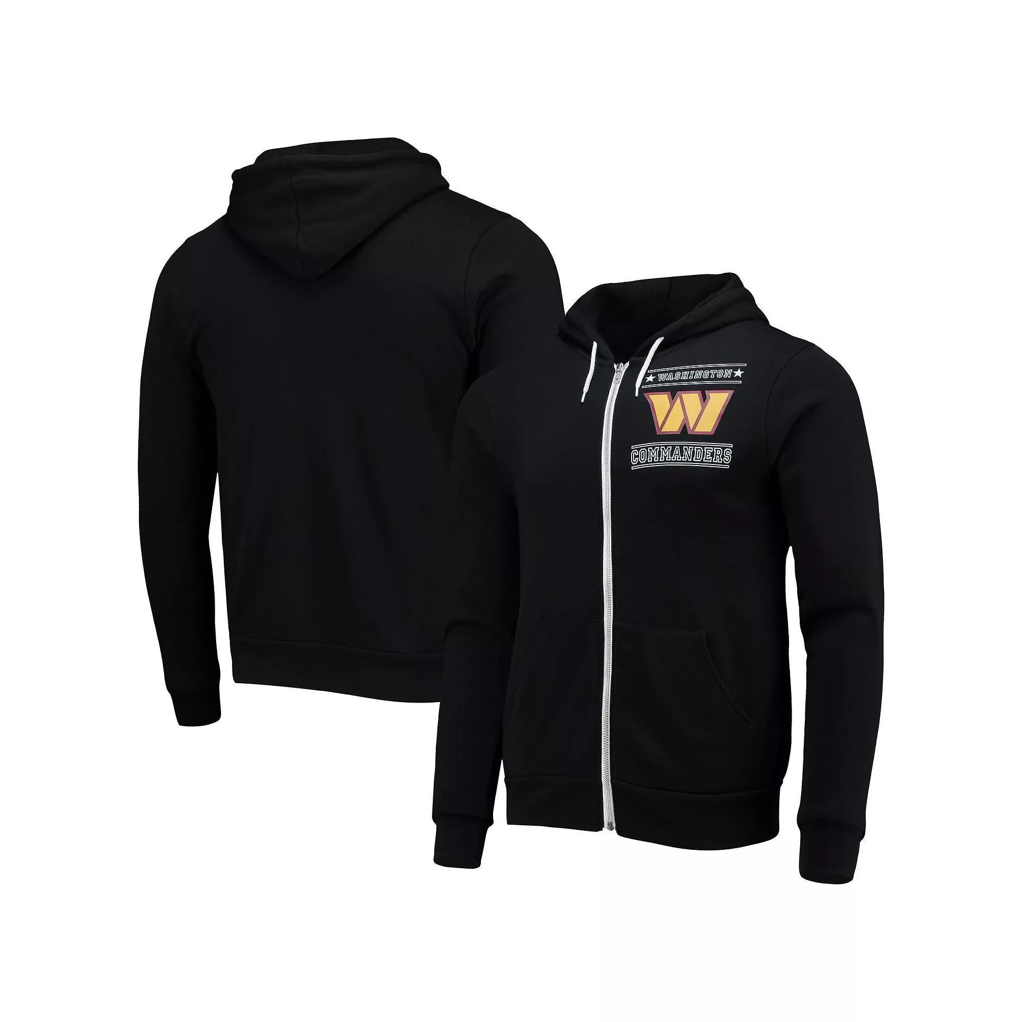 Men's NFL x Darius Rucker Collection by Fanatics Black Washington Commanders Sponge Fleece Full-Zip Hoodie, Size: Small, Wft Black Product Image