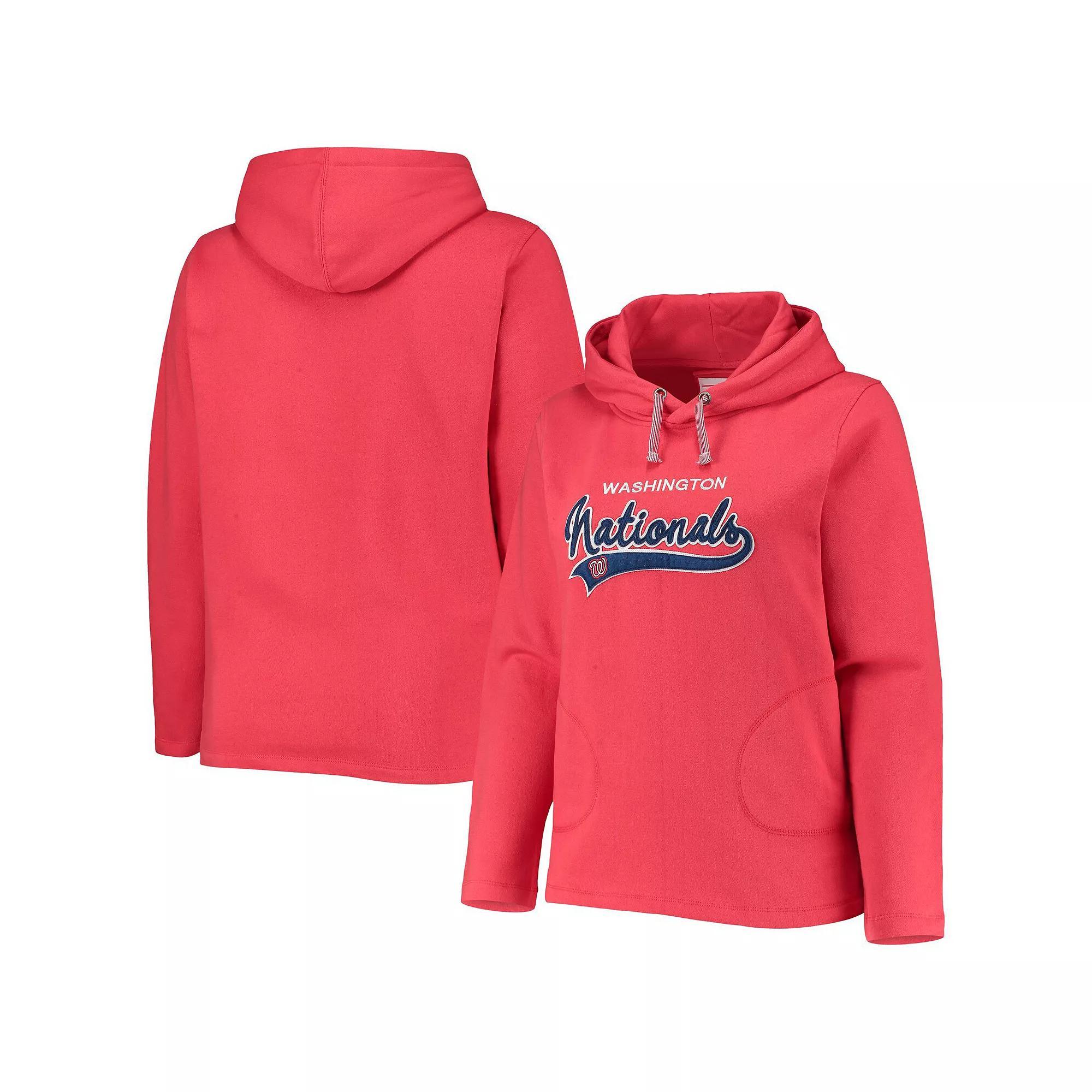 Women's Soft as a Grape Red Washington Nationals Plus  Product Image