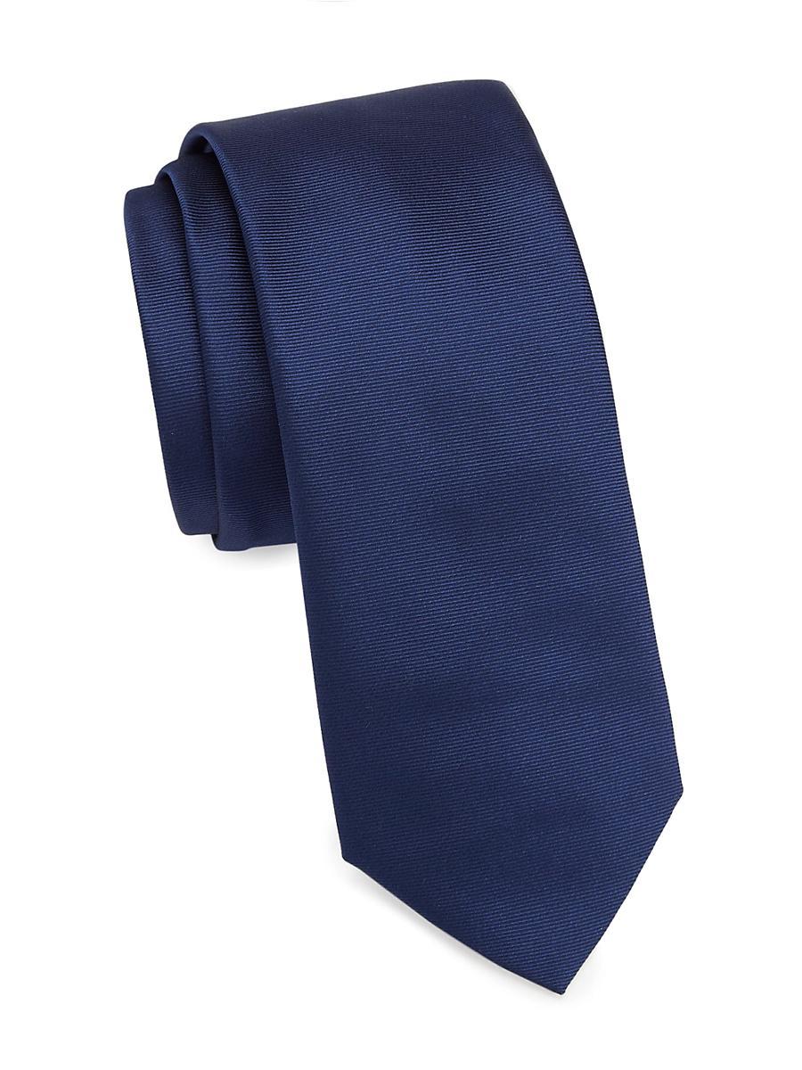 Mens COLLECTION Formal Skinny Silk Tie Product Image