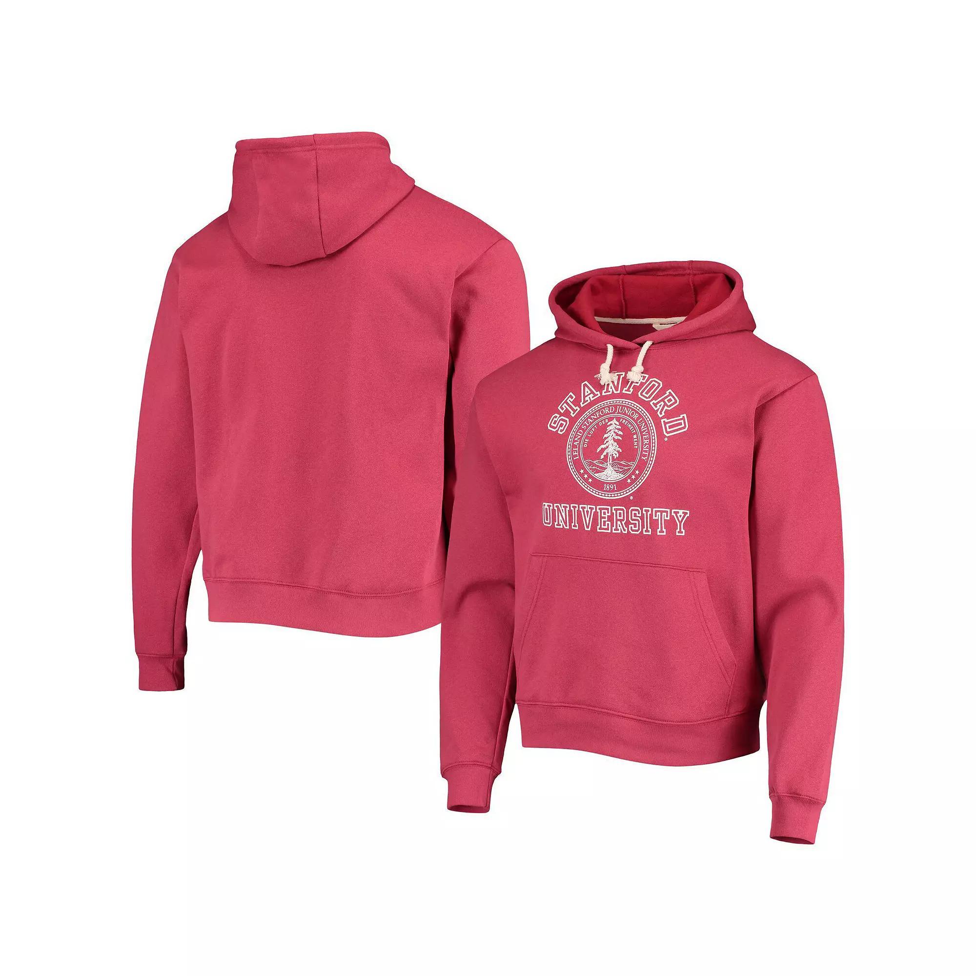 Men's League Collegiate Wear Cardinal Stanford Cardinal Seal Neuvo Essential Fleece Pullover Hoodie,  Product Image