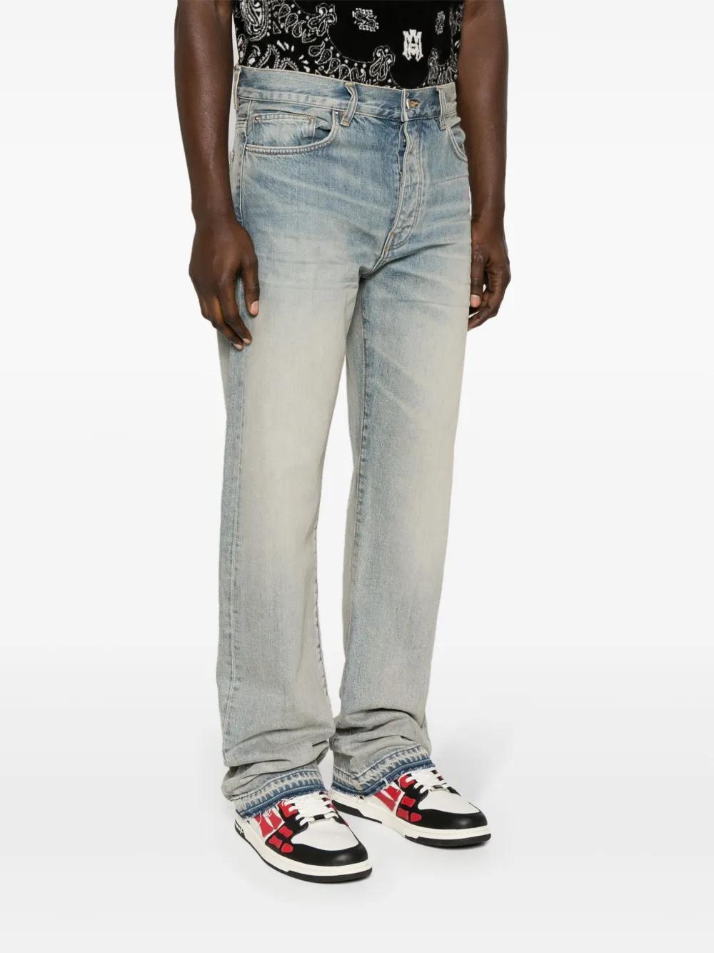 Release Hem straight-leg jeans Product Image