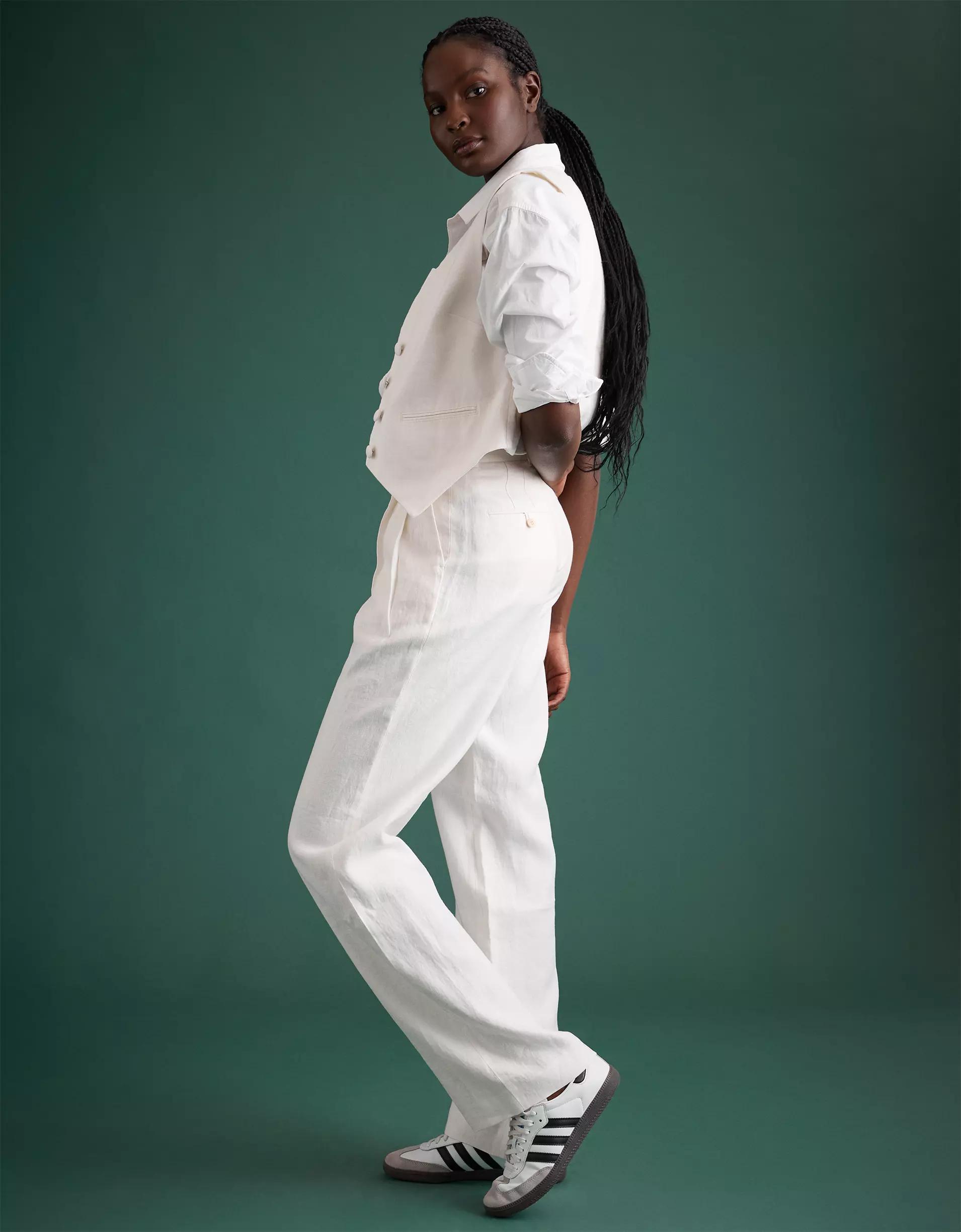 AE77 Premium Linen Trouser Product Image