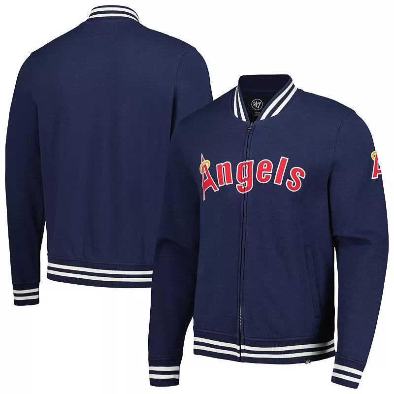 Mens 47 Los Angeles Angels Wax Pack Pro Camden Full-Zip Track Jacket Blue Product Image