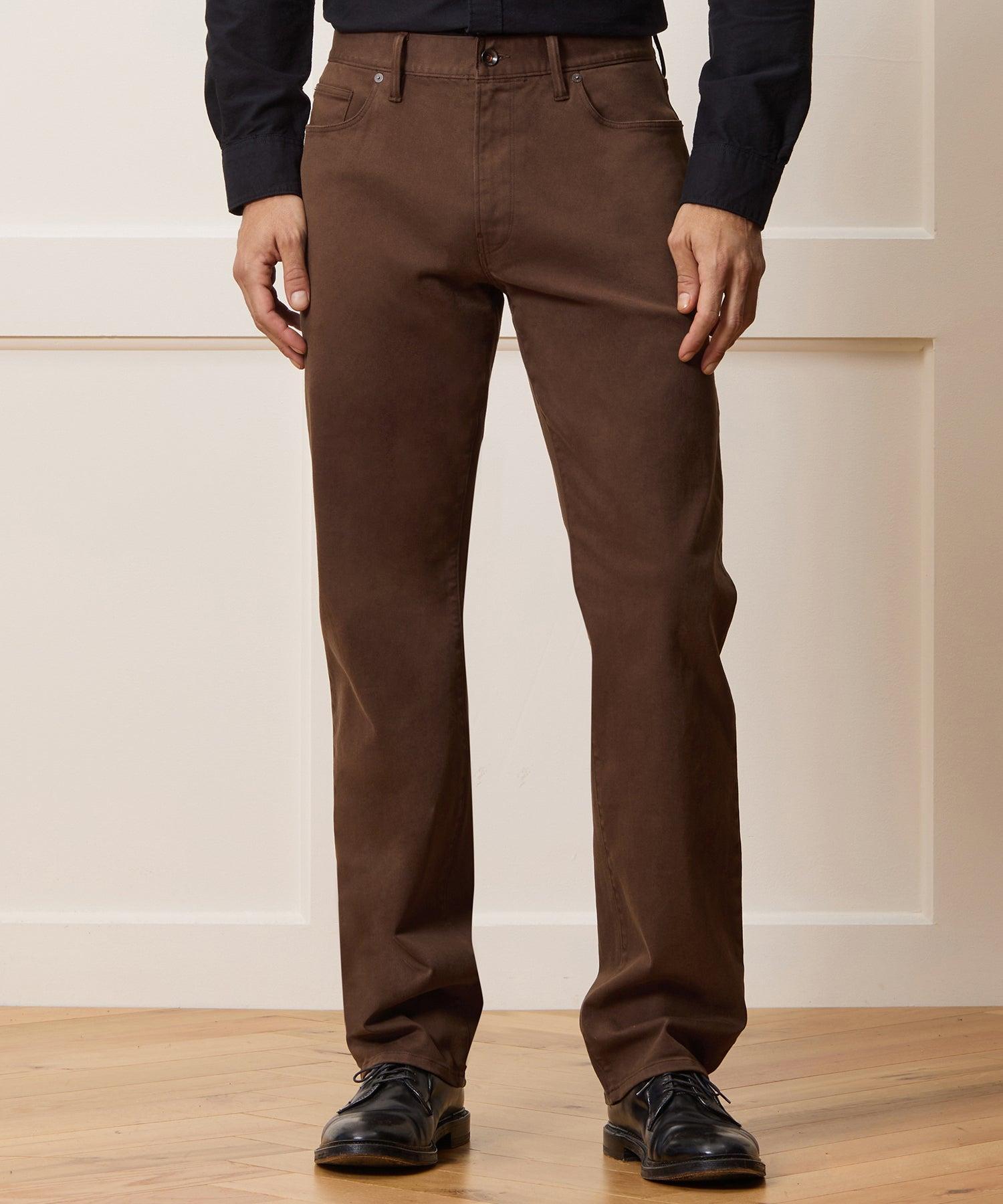 Straight Fit 5-Pocket Chino Product Image