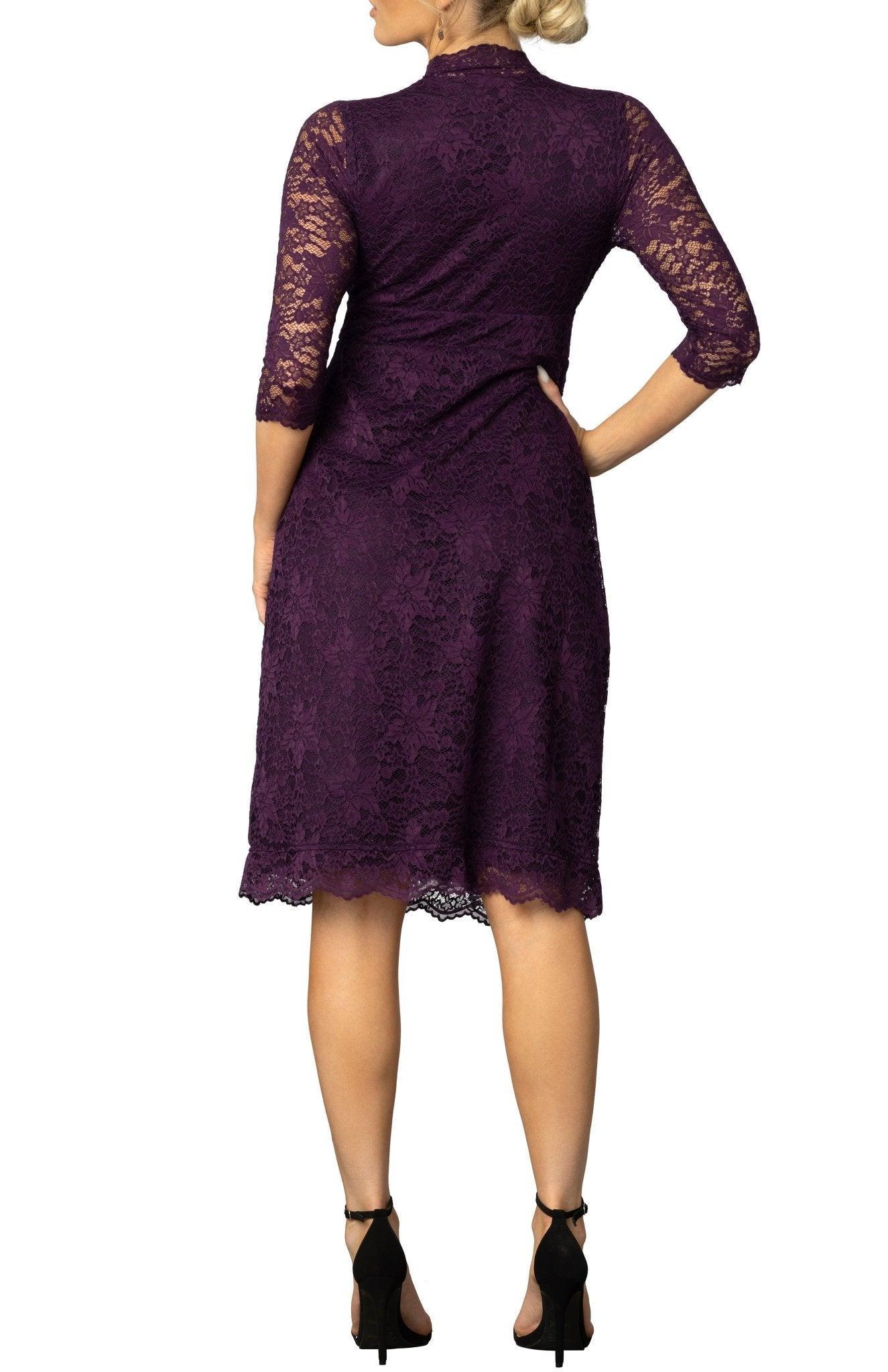 Scalloped Boudoir Lace Dress Product Image