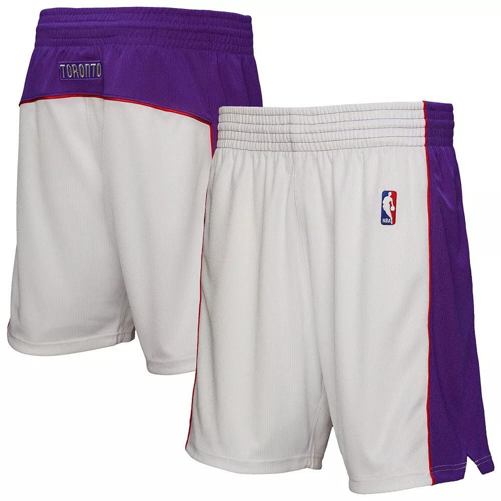 Men's Mitchell & Ness White Toronto Raptors Authentic Shorts, Adult Unisex,  Product Image