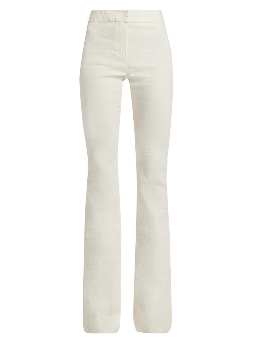 Womens The Fae Mid-Rise Flared Pants Product Image