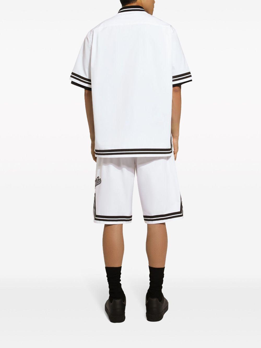 logo-patch short-sleeve shirt Product Image