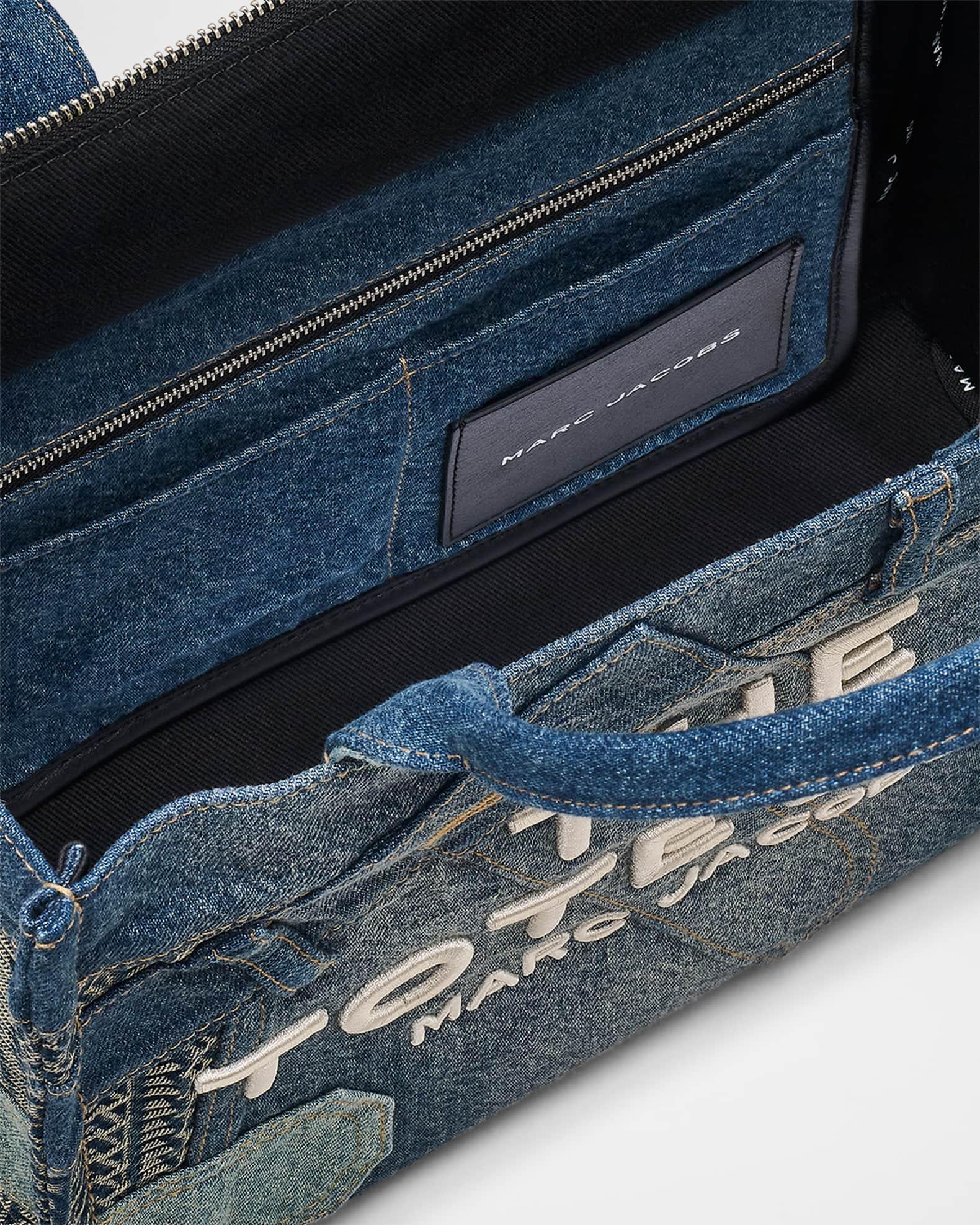 The Medium Patchwork Denim Tote Bag Product Image