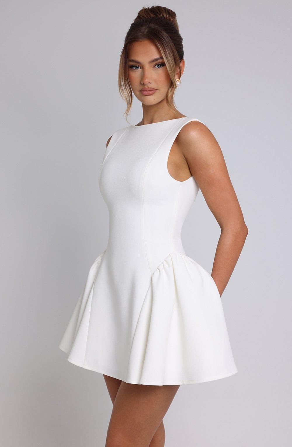 Yalina Mini Dress - Ivory Product Image