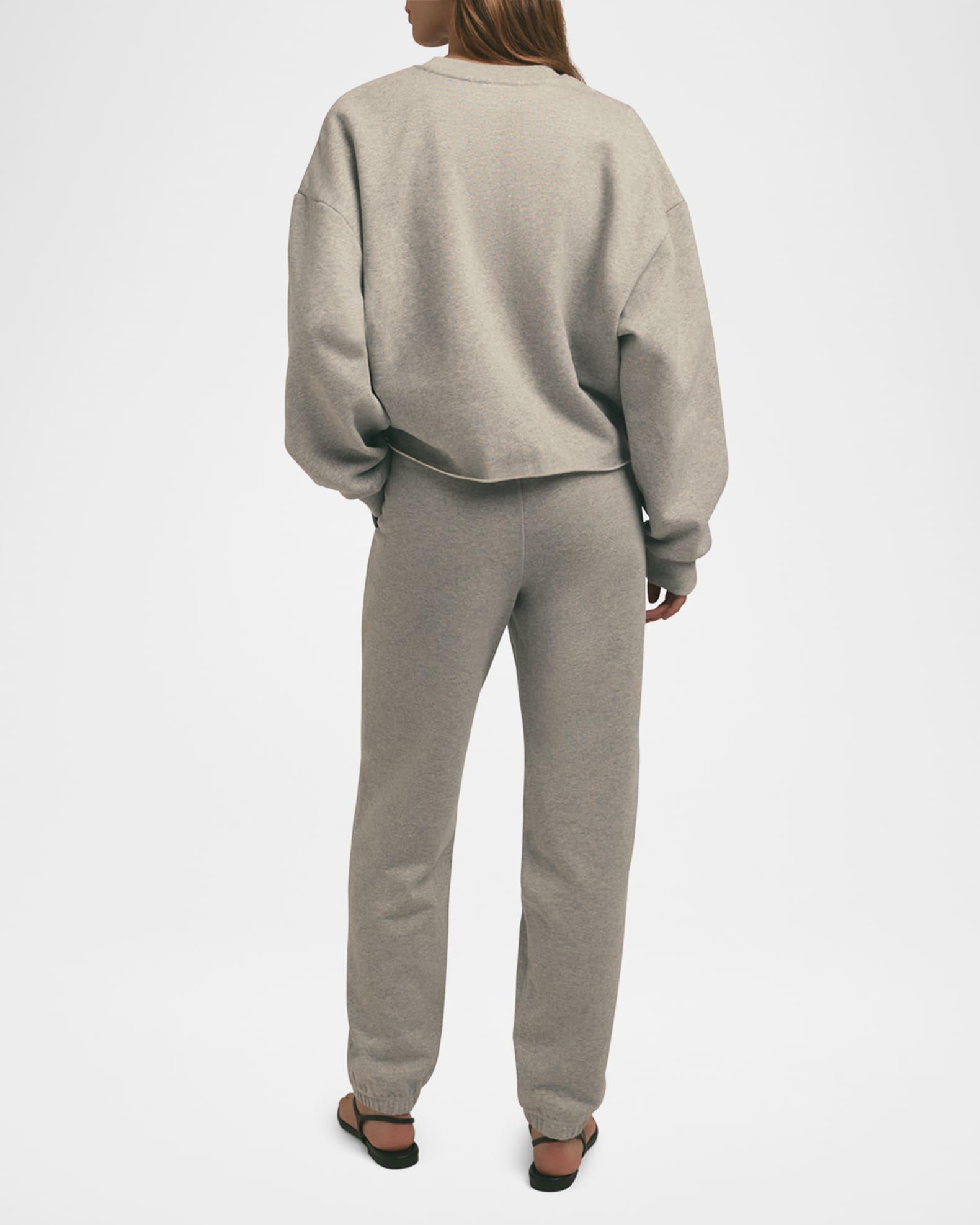 Cropped Collegiate Sweatshirt Product Image