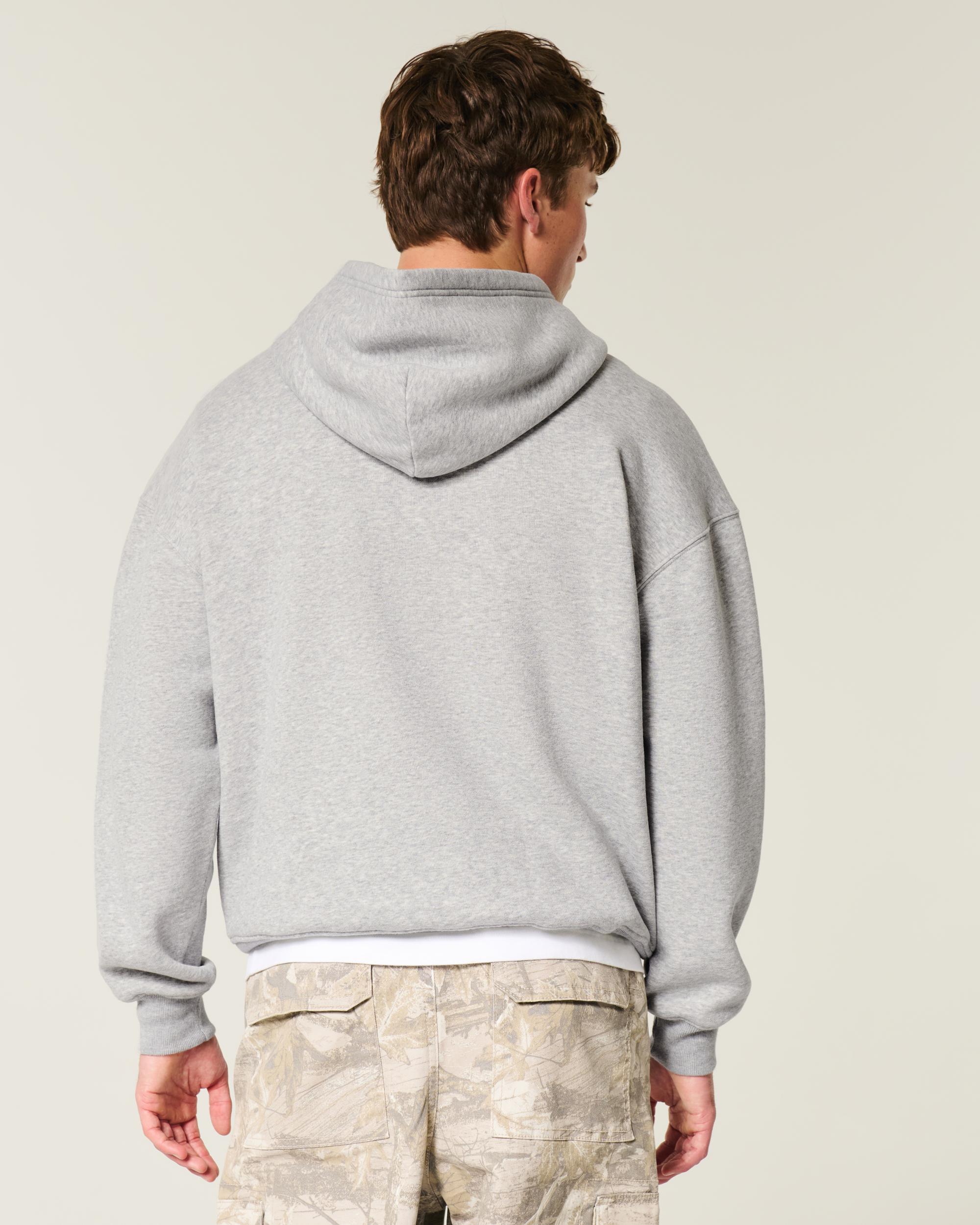Boxy Camo Hoodie Product Image