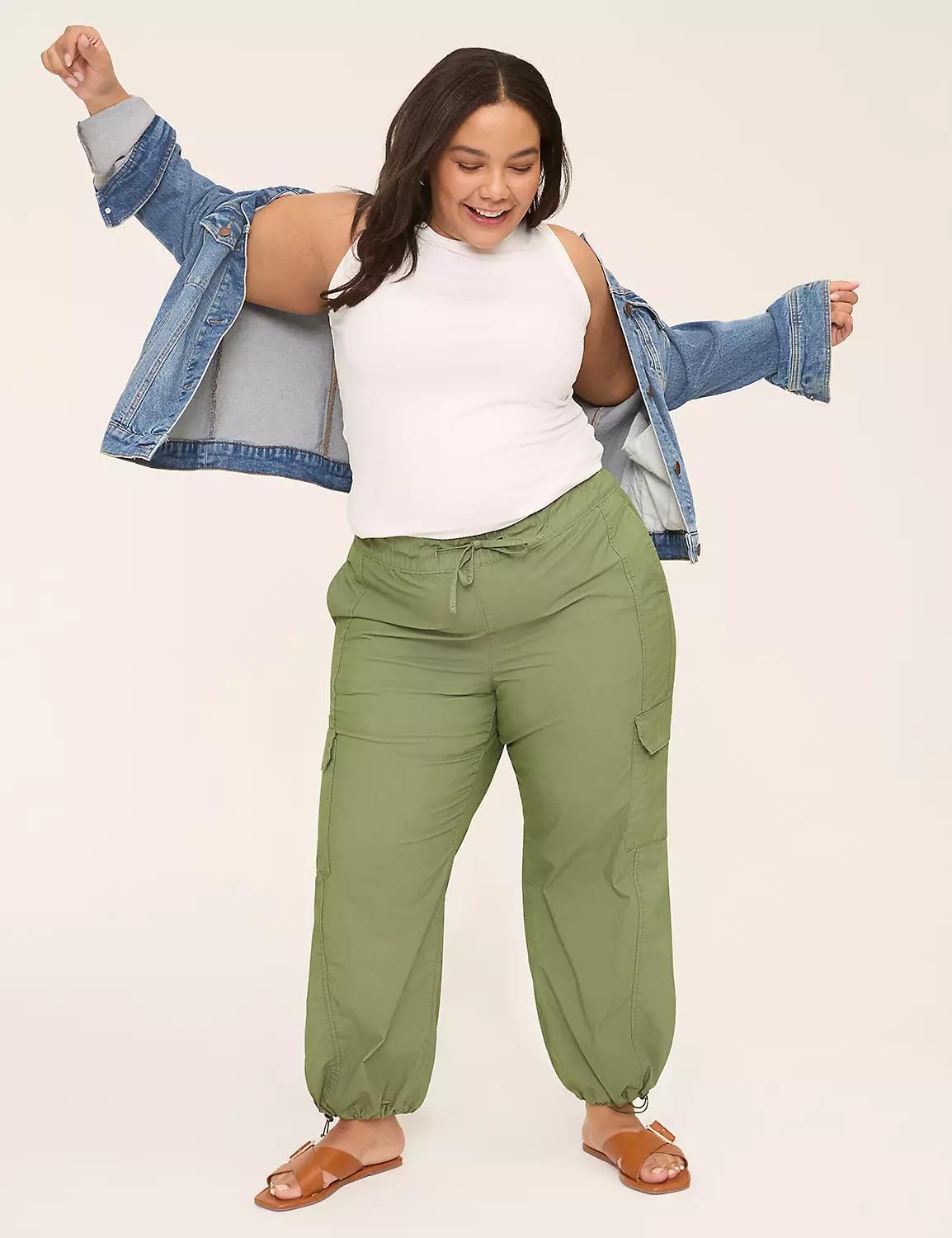 High-Neck Rib Tank Product Image