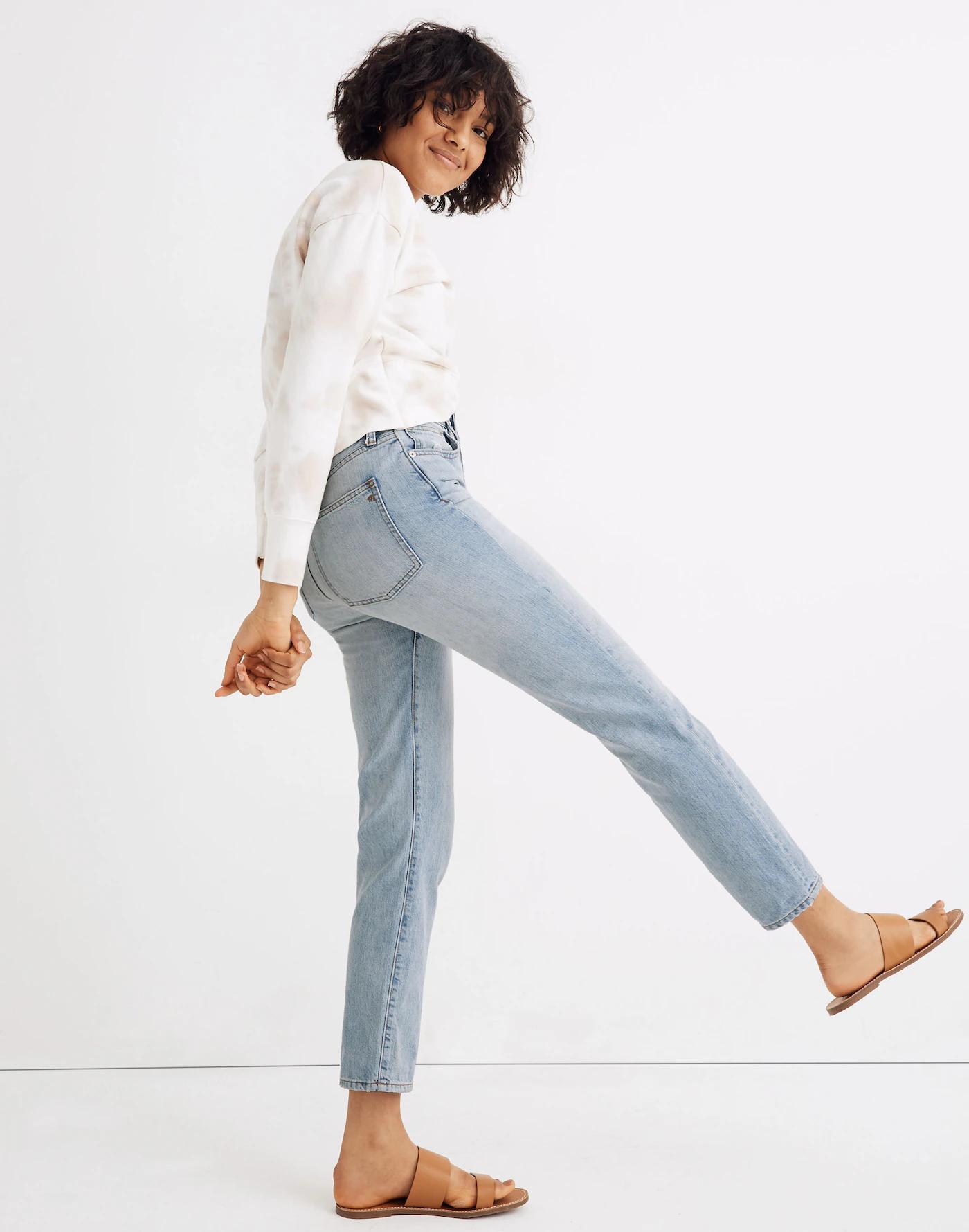 The Petite Curvy Perfect Vintage Jean in Fitzgerald Wash Product Image